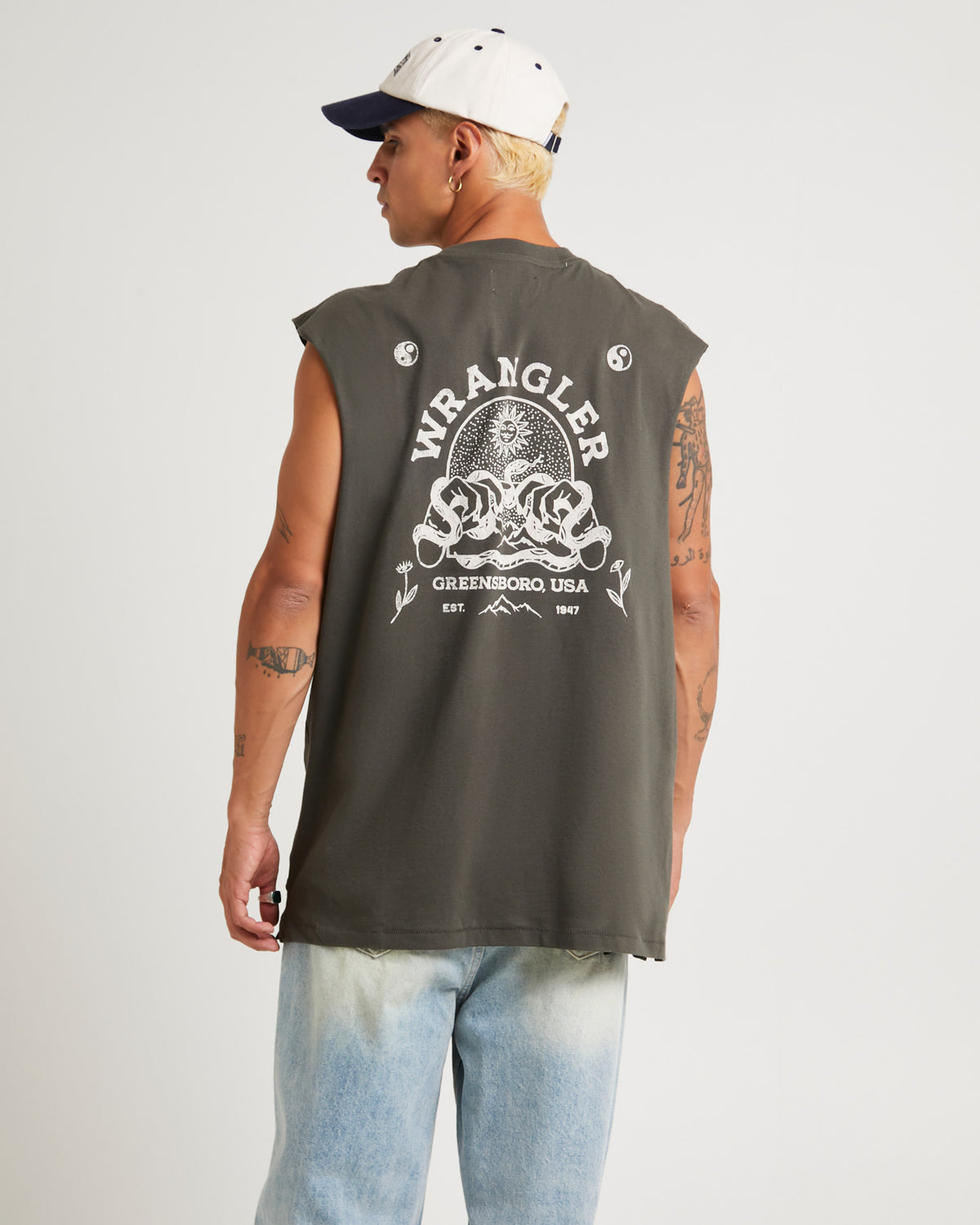 Dark Alchemy Muscle Tank DARK SLATE
