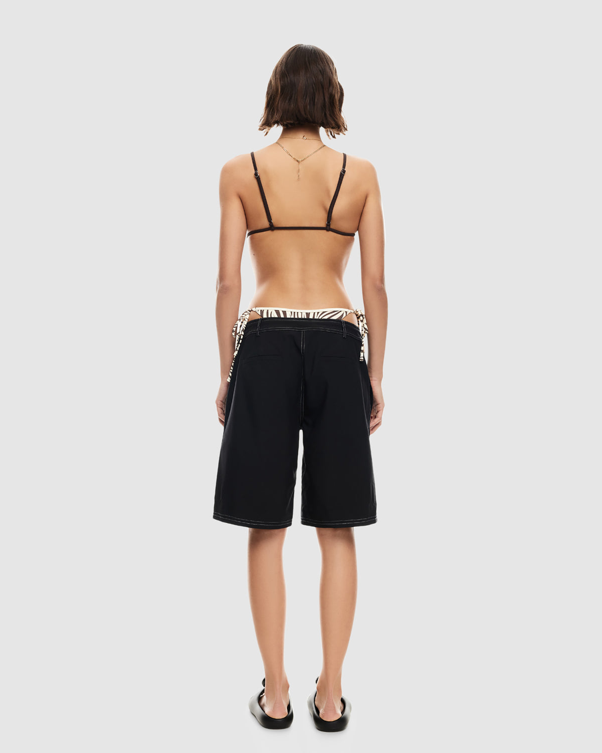 Vogue Contrast Shorts ONYX
