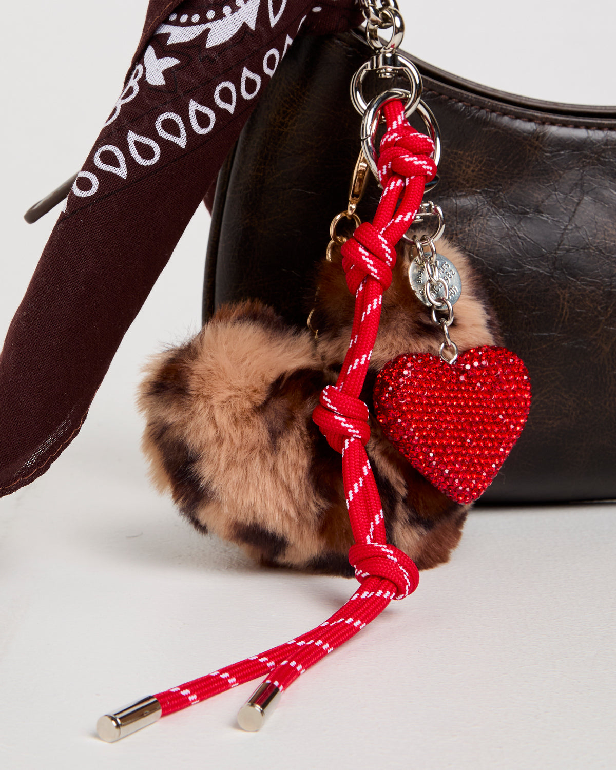 Rope Keyring RED