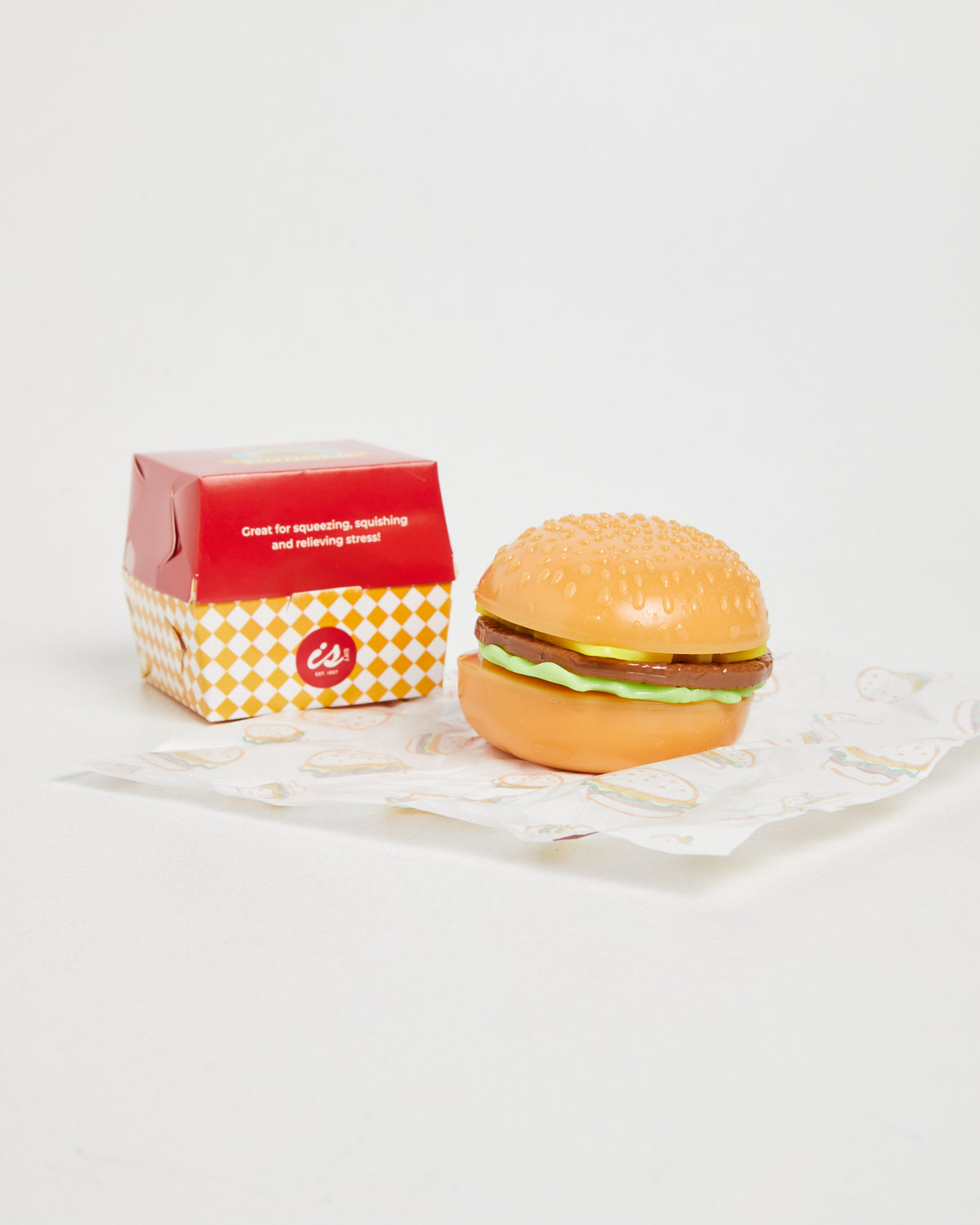 Squishy Burger Stress Reliever ASSORTED