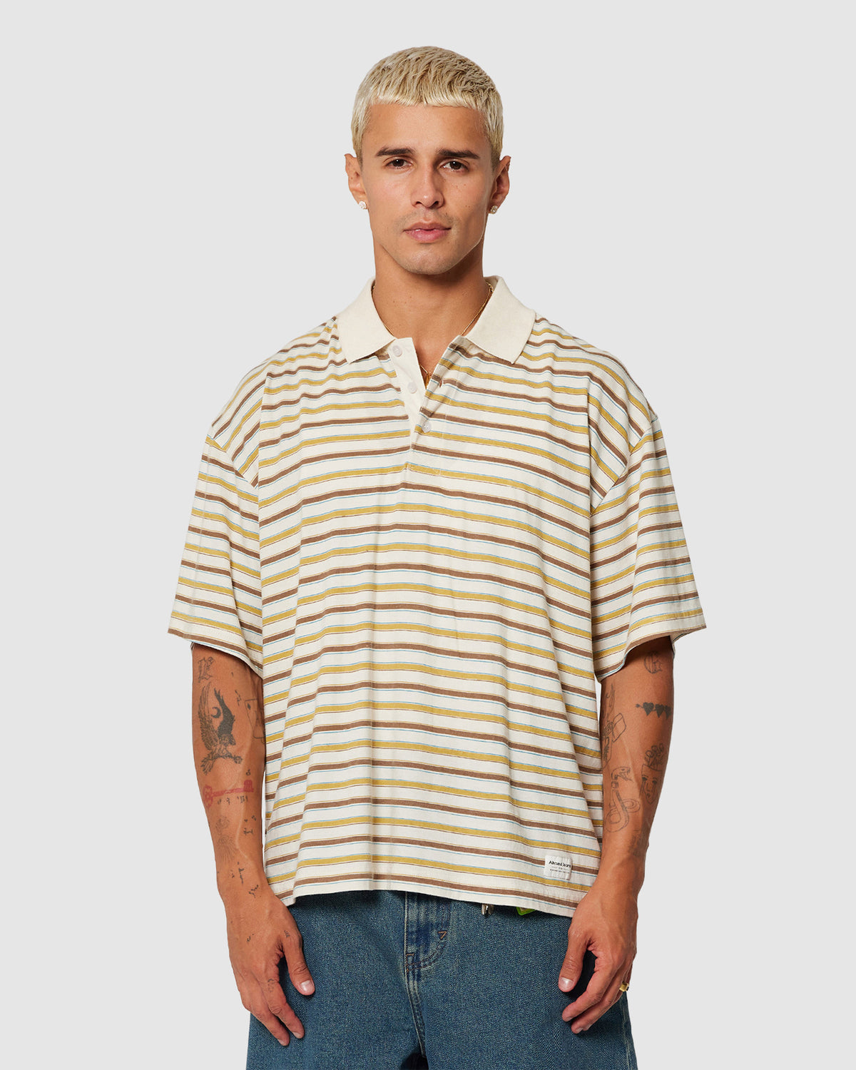 A6 Dewey Polo VANILLA SLICE