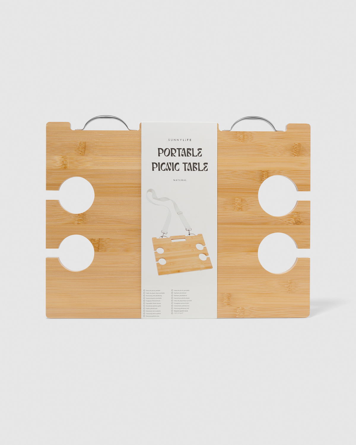 Portable Picnic Table NATURAL