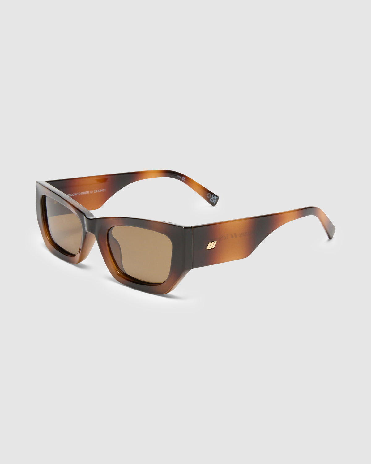 Beachcomber Sunglasses TORT/BROWN MONO POLARISED