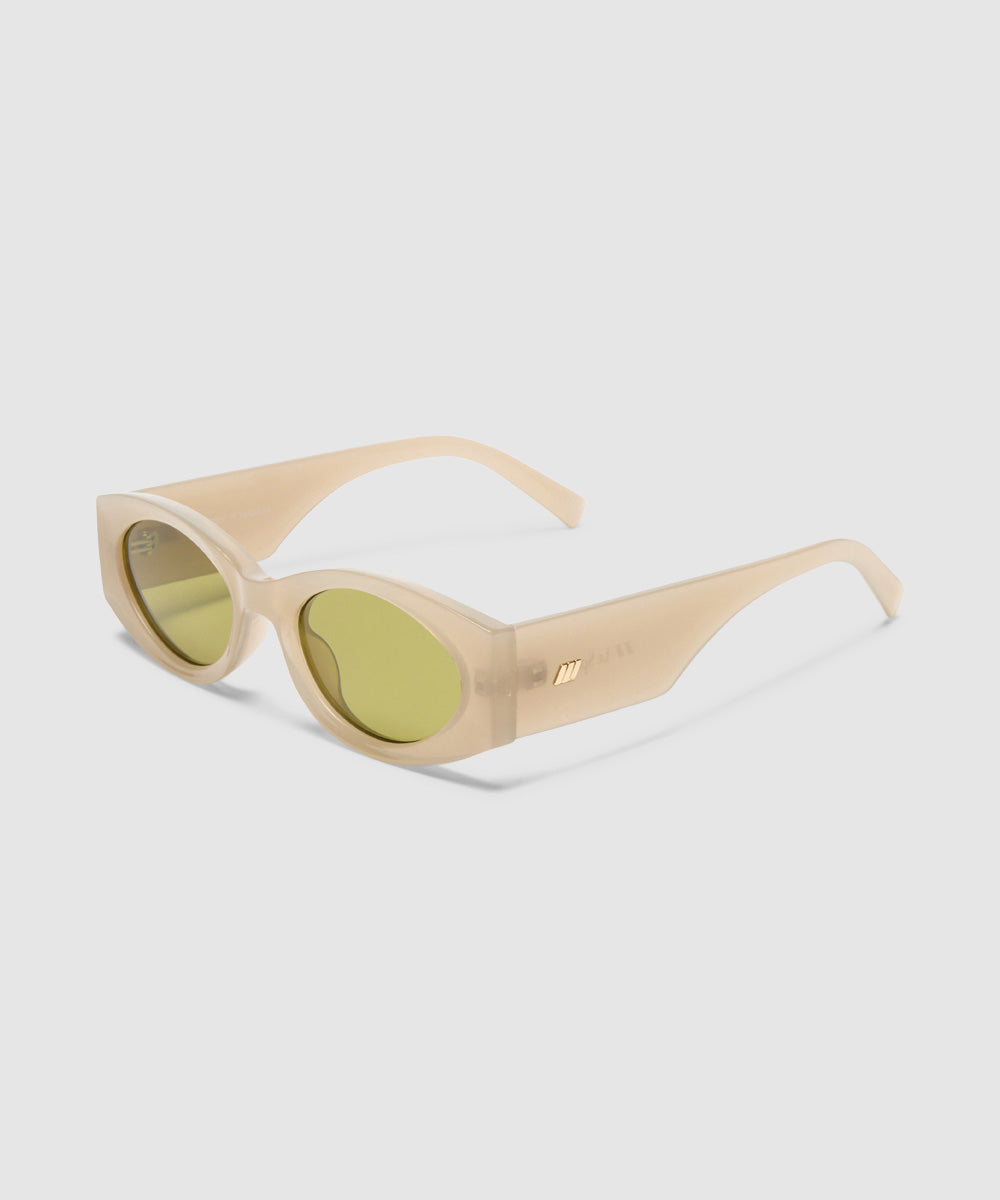Mermaiden Sunglasses OATMEAL/OLIVE MONO