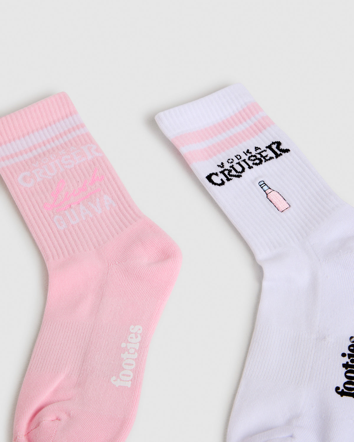 Vodka Cruiser Sneaker Socks 2 Pack ASSORTED