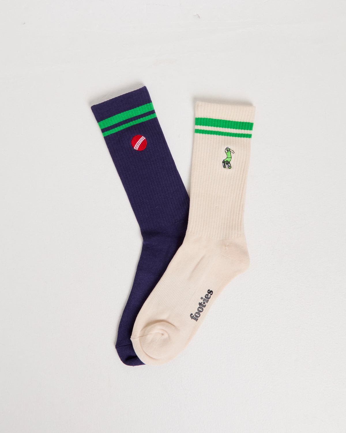 Cricket Sneaker Socks 2 Pack ASSORTED
