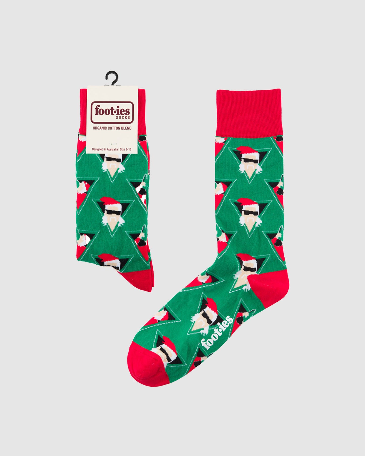 Christmas Shoey Santa Organic Cotton Socks