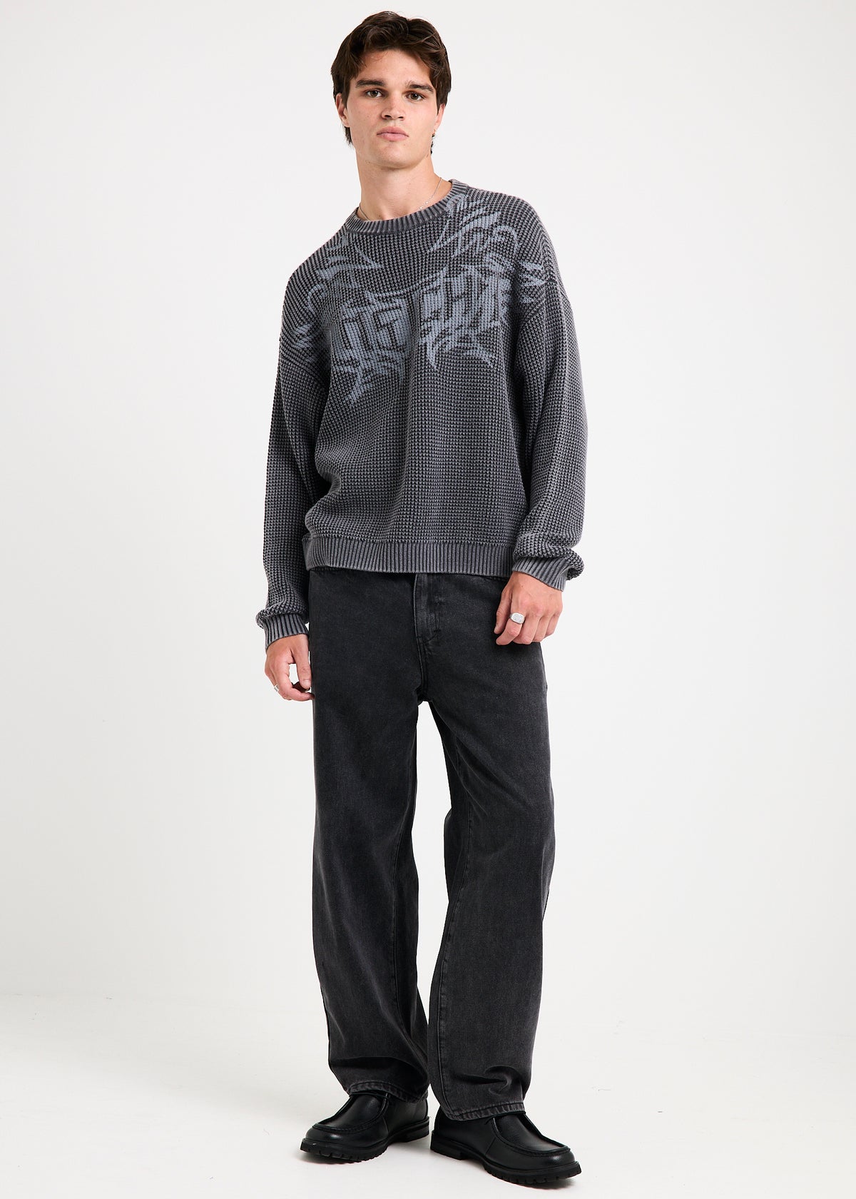Knocker Wide Leg Denim Jeans