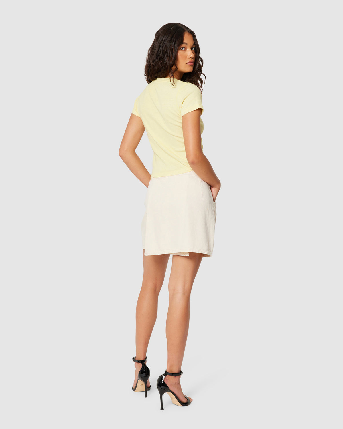 Classic Tee Butterfly T-Shirt LIMONCELLO