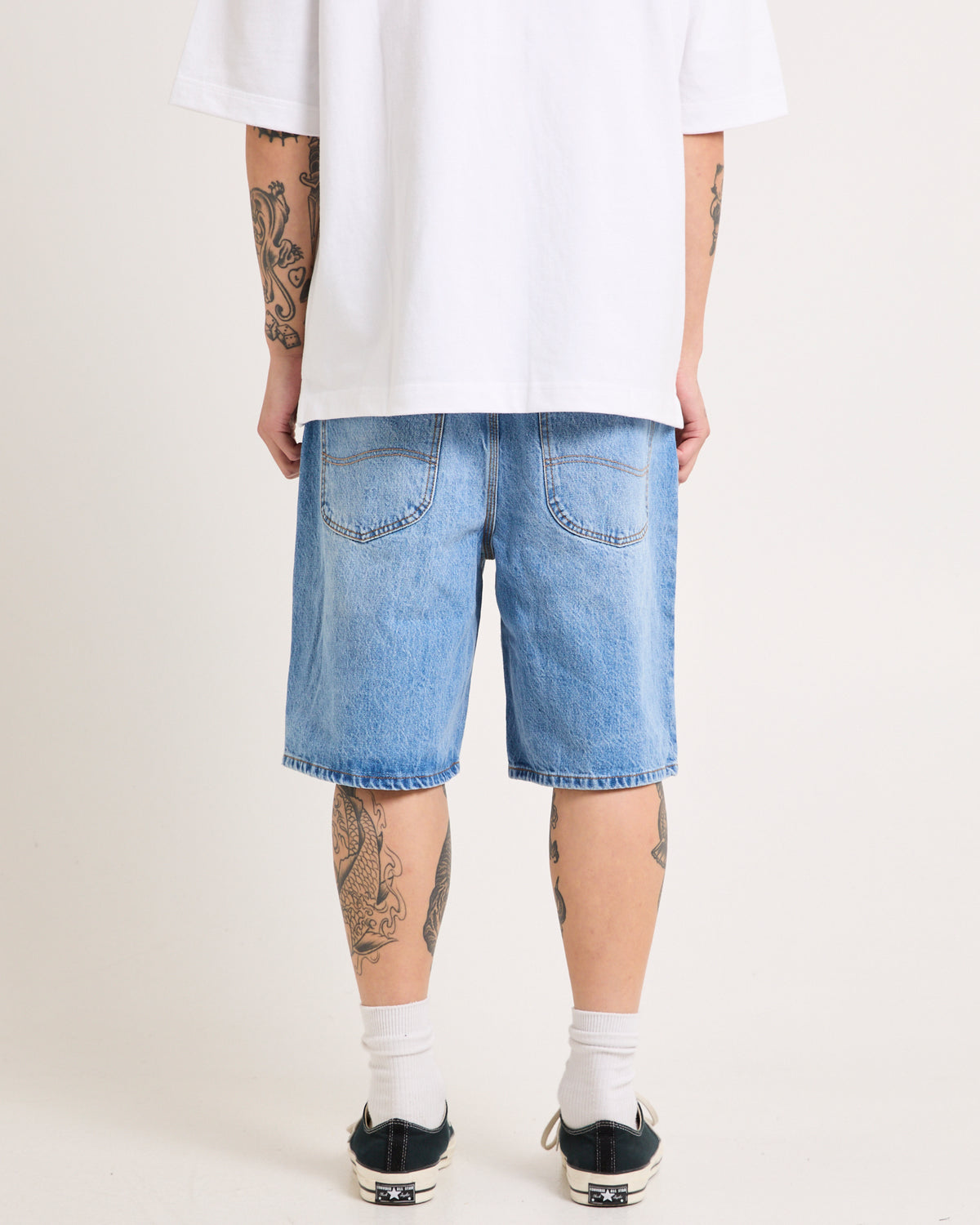 L-Five Biggie Baggy Shorts BREAKERS BLUE