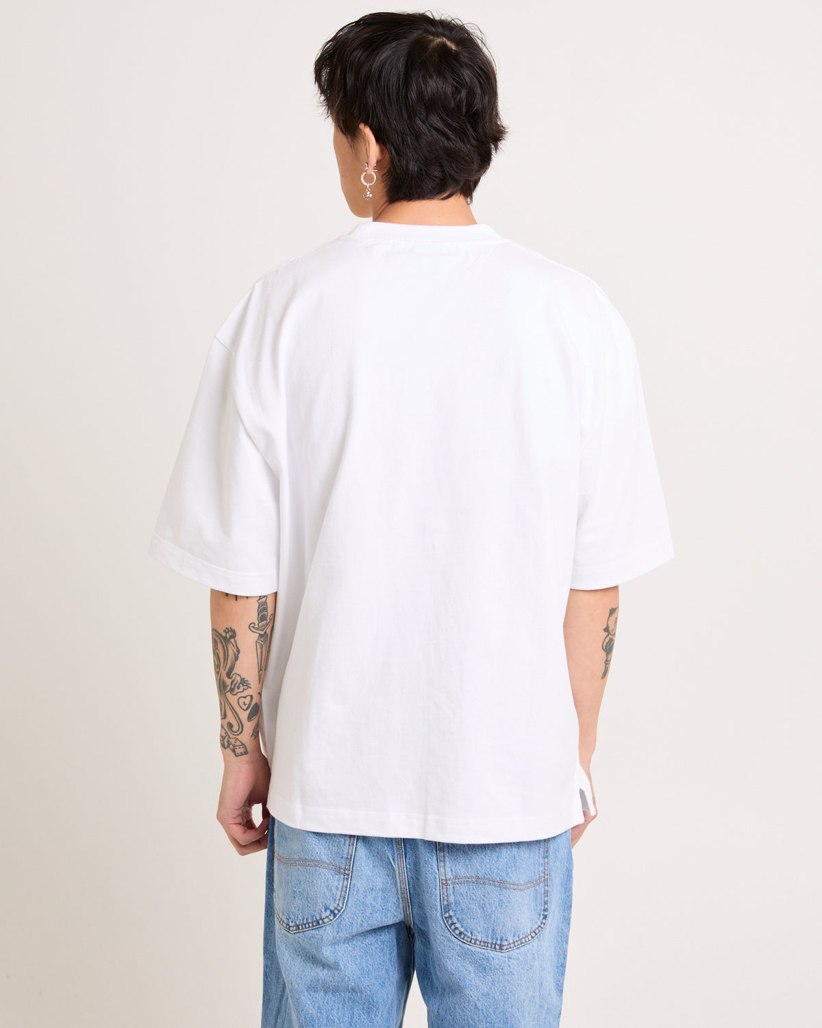 Box Cutter Pocket T-Shirt WHITE