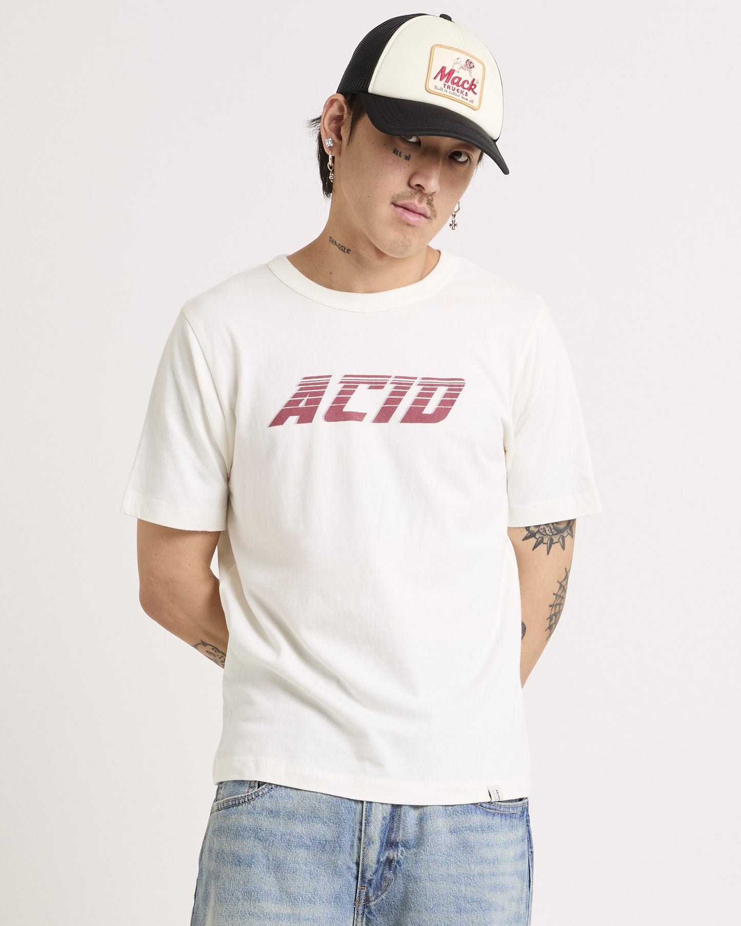 Cropped Acid T-Shirt