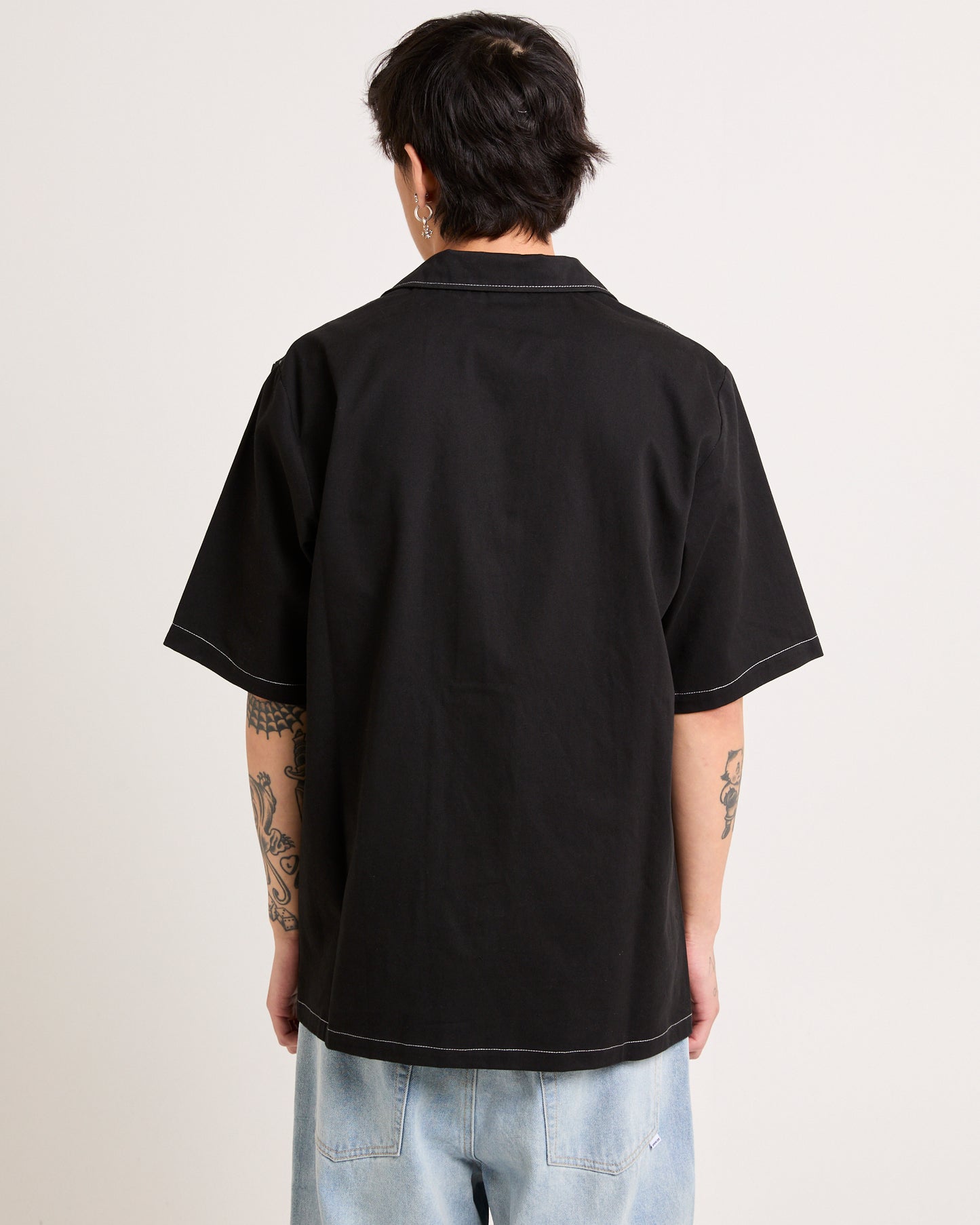 Mustang Contrast Short Sleeve Shirt