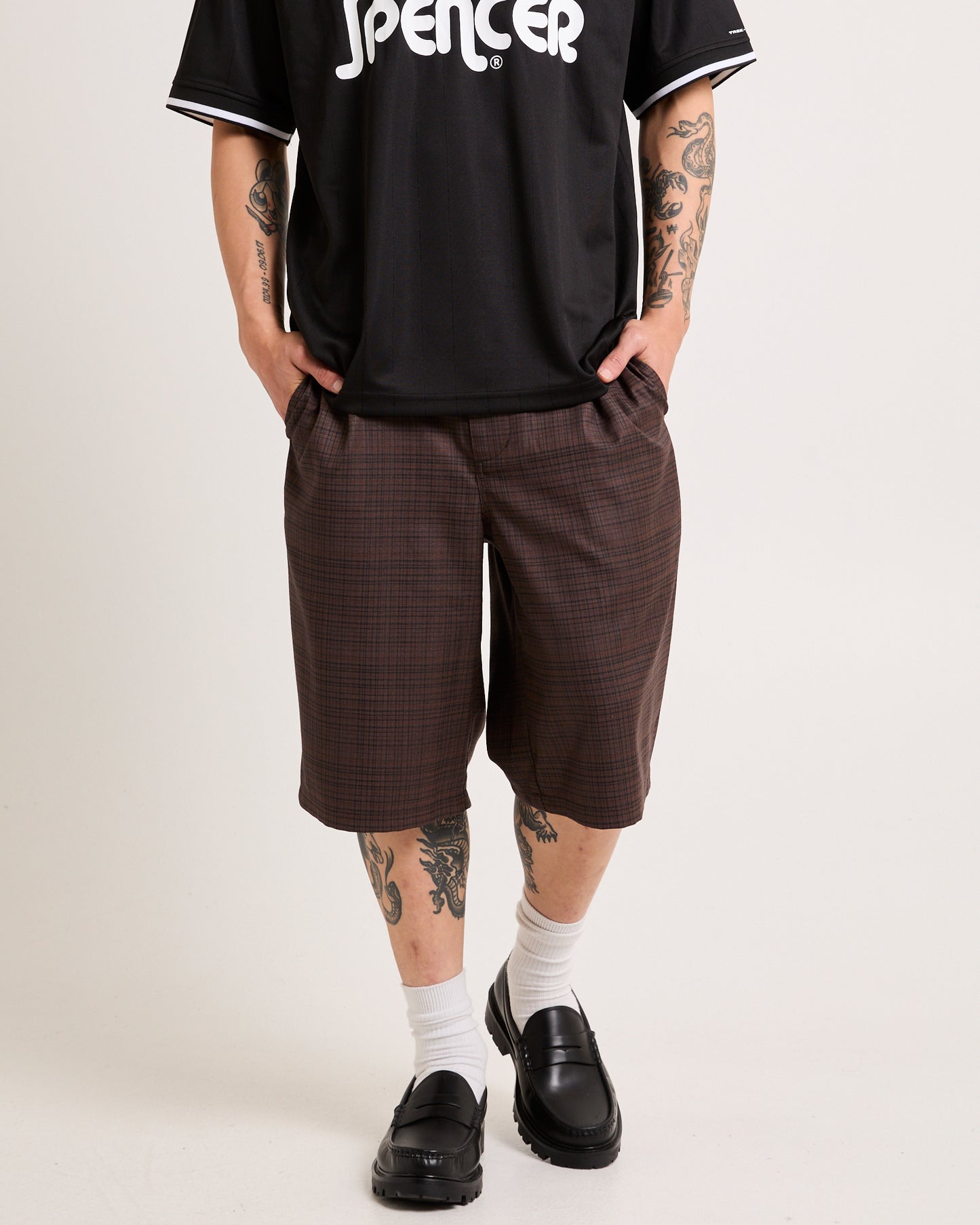 Berlin Check Shorts