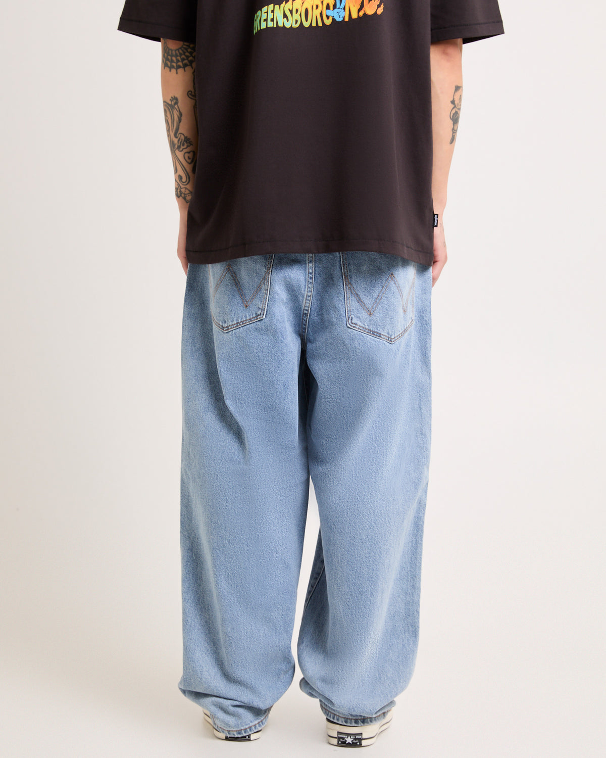 Steezy Relaxed Denim Jeans LAZY BLUE