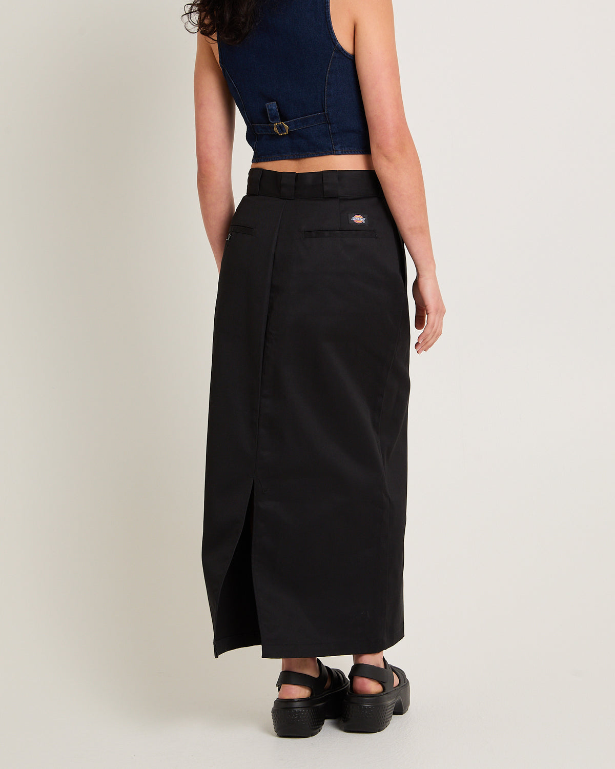 874 Maxi Skirt BLACK