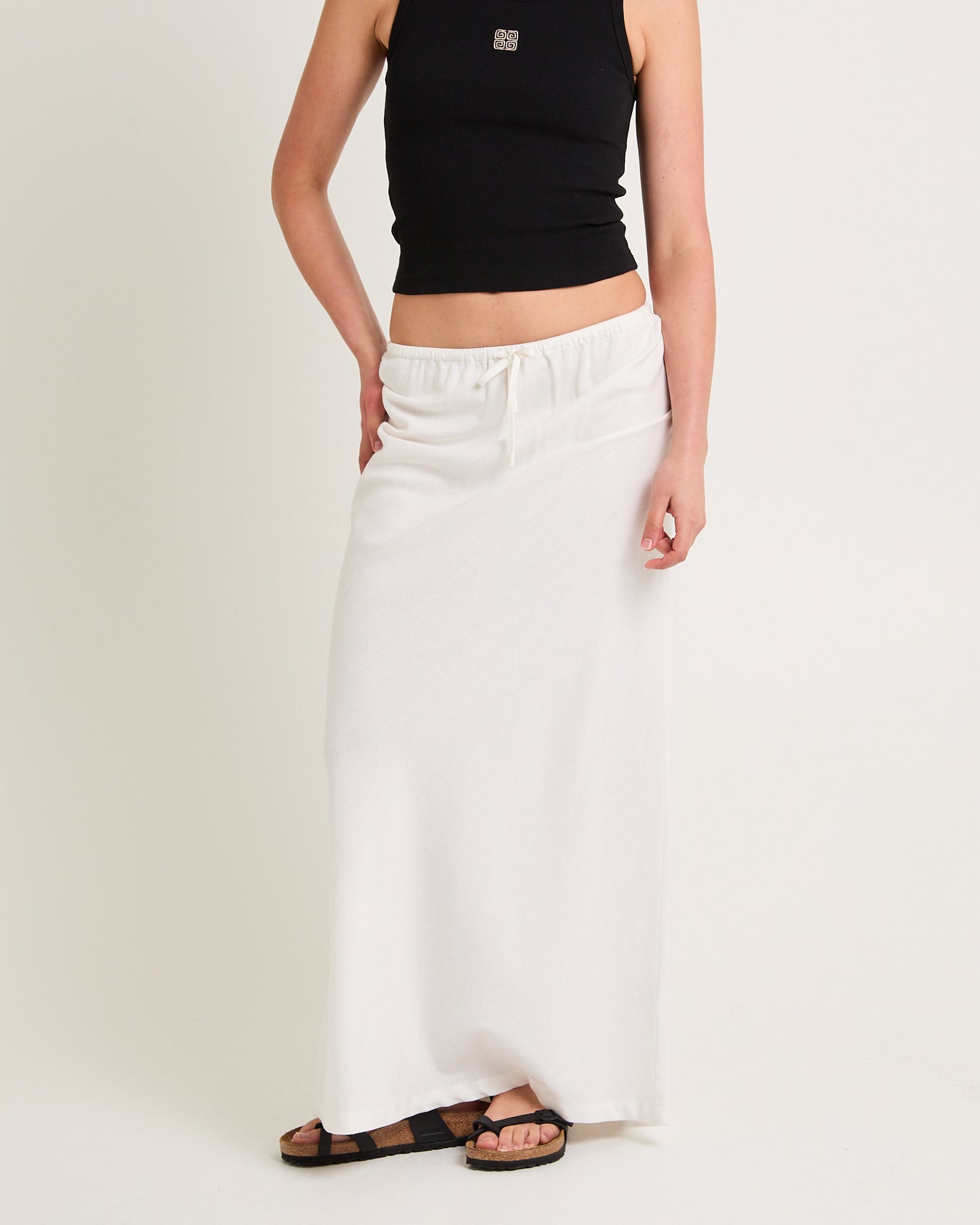 Sandy Tie Front Skirt