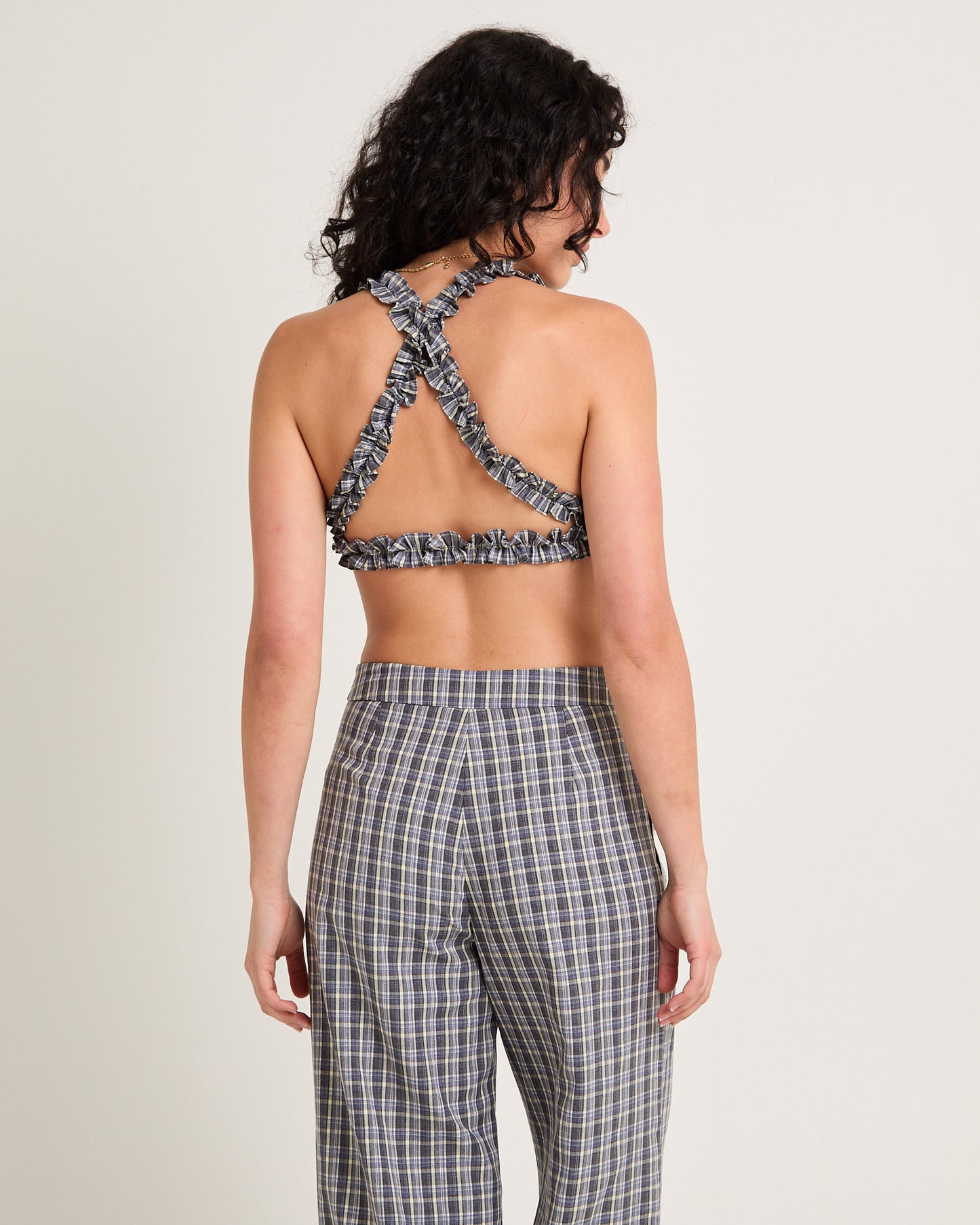 Dion Gathered Micro Top