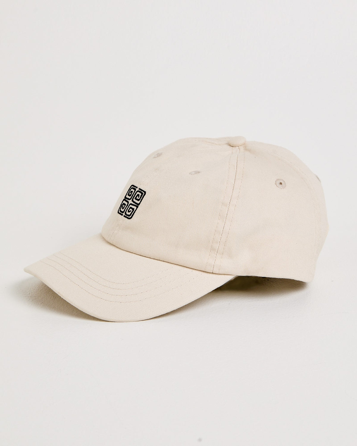 Spiros Logo Core Cap ECRU