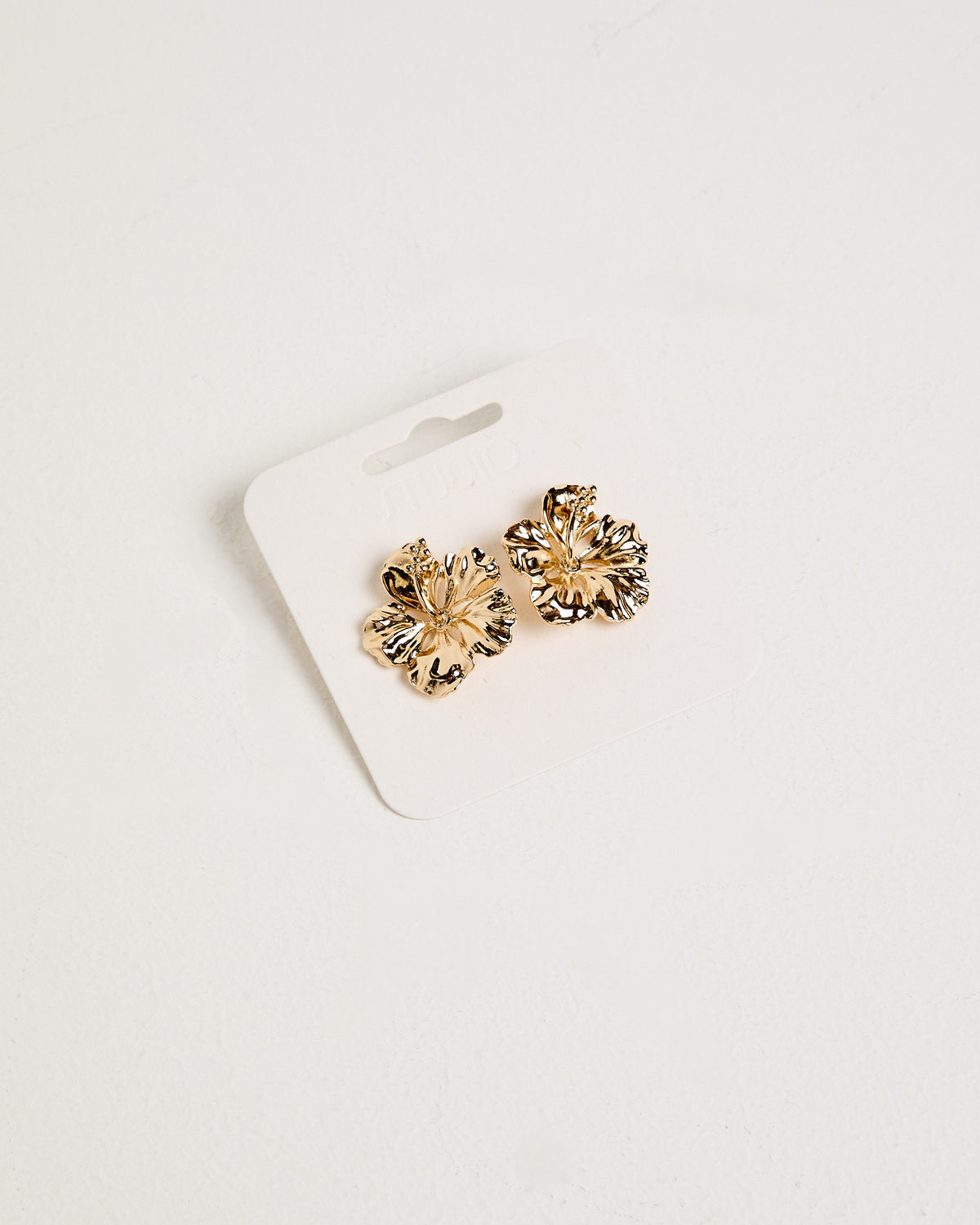 Flora Flower Earings GOLD