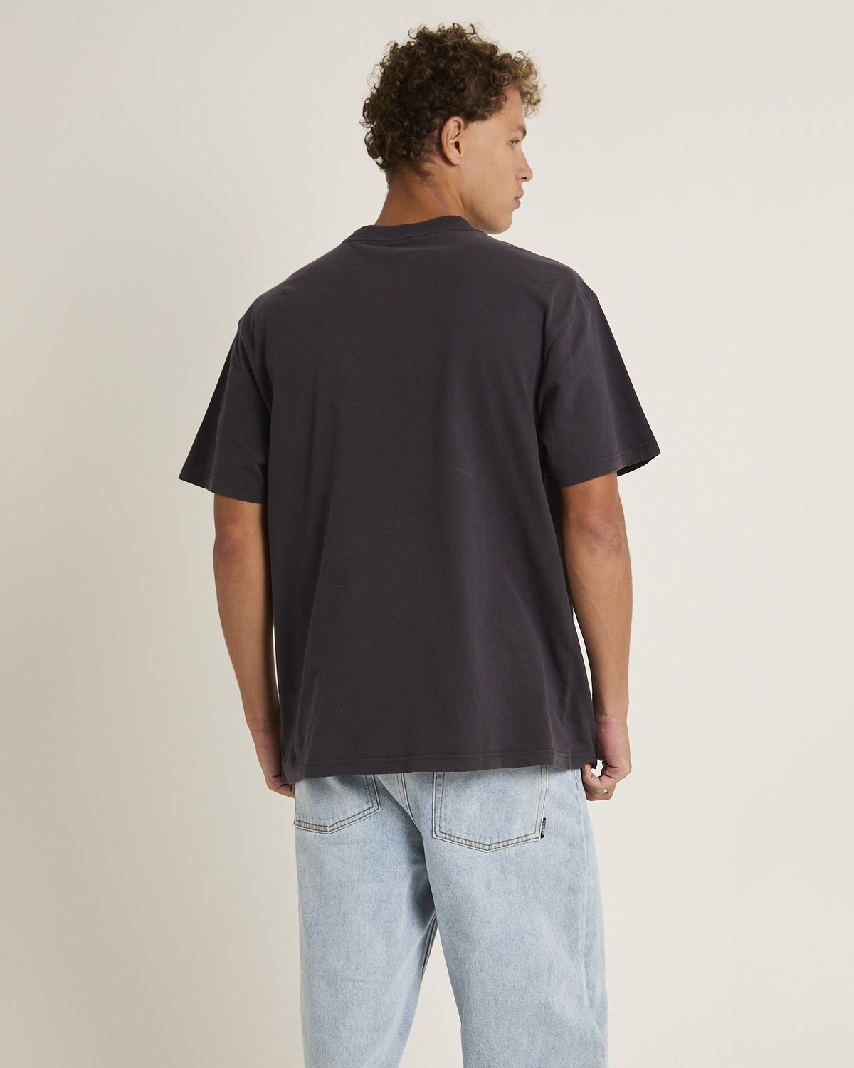 Bevel Burst T-Shirt OVERDYED BLACK