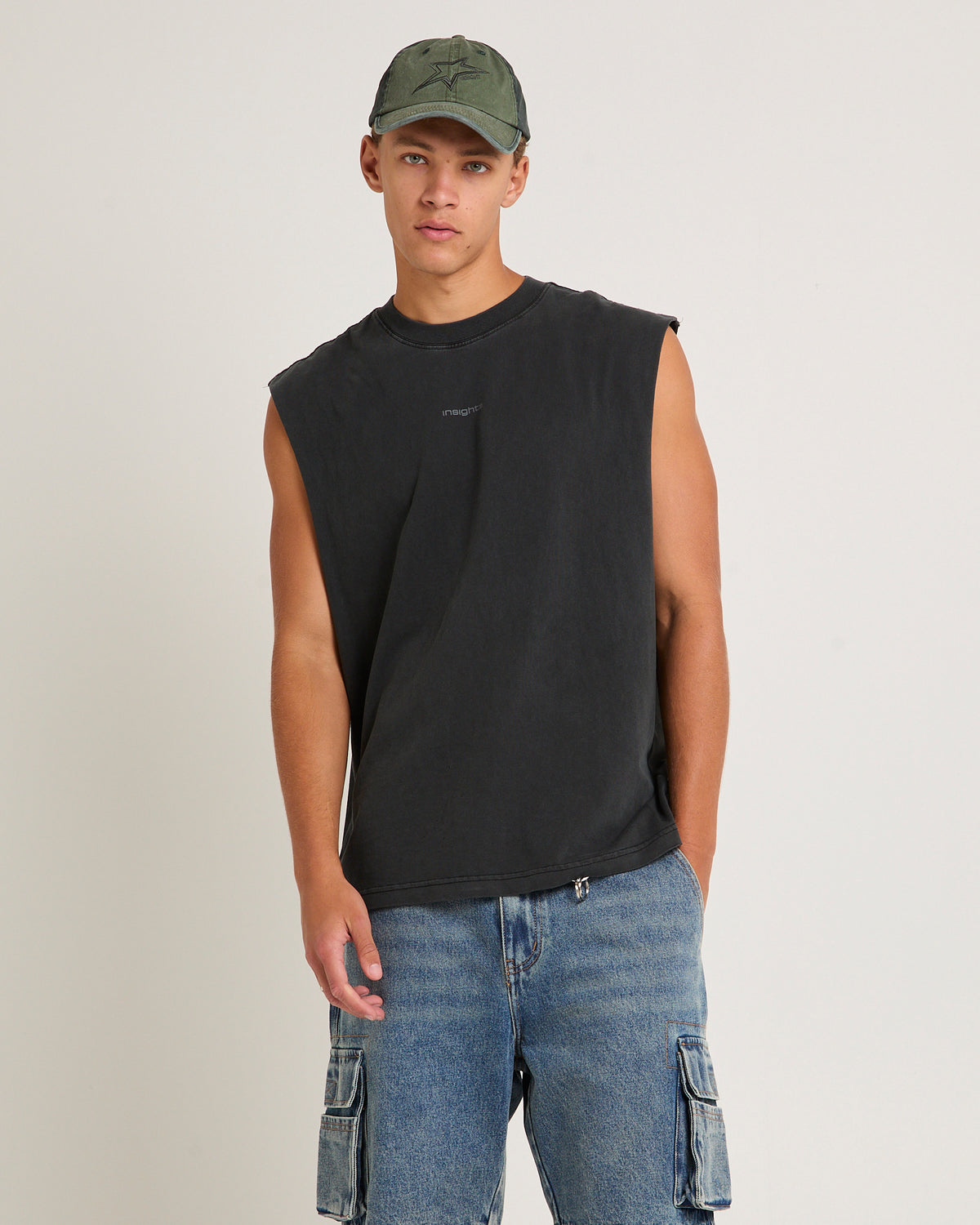 Release Muscle Tank Top BLACK