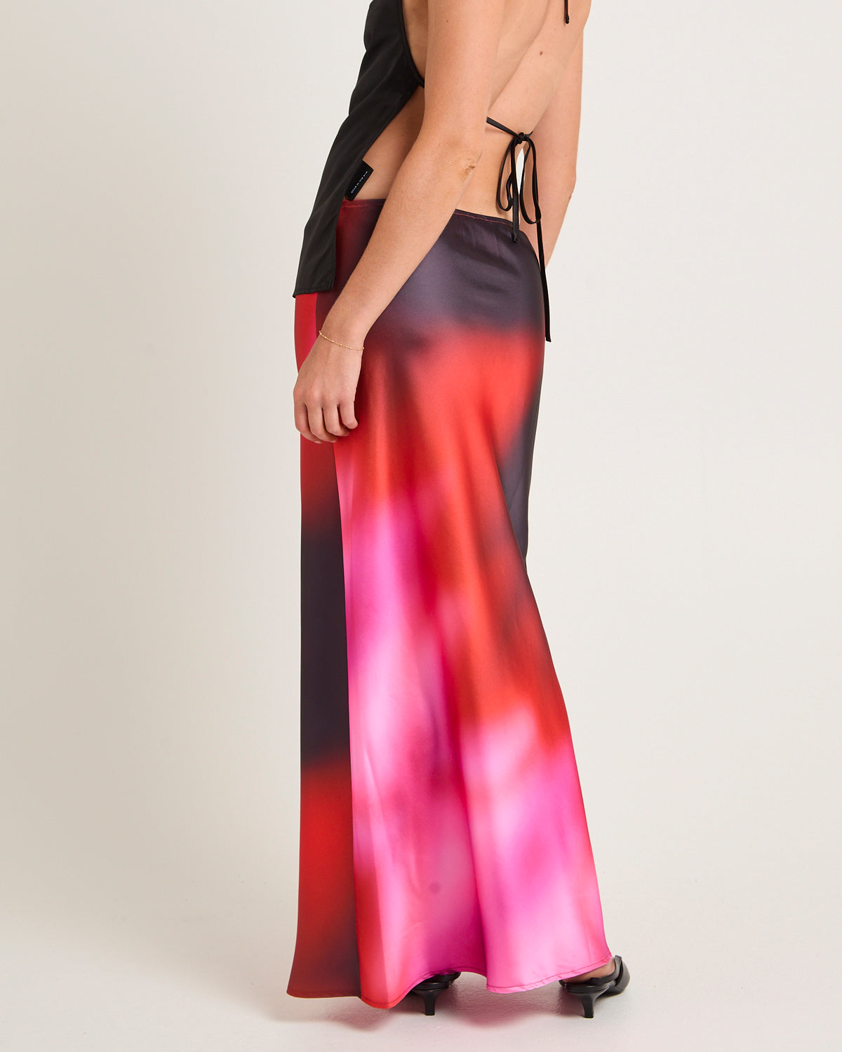 Vila Ombre Slip Maxi Skirt ASSORTED