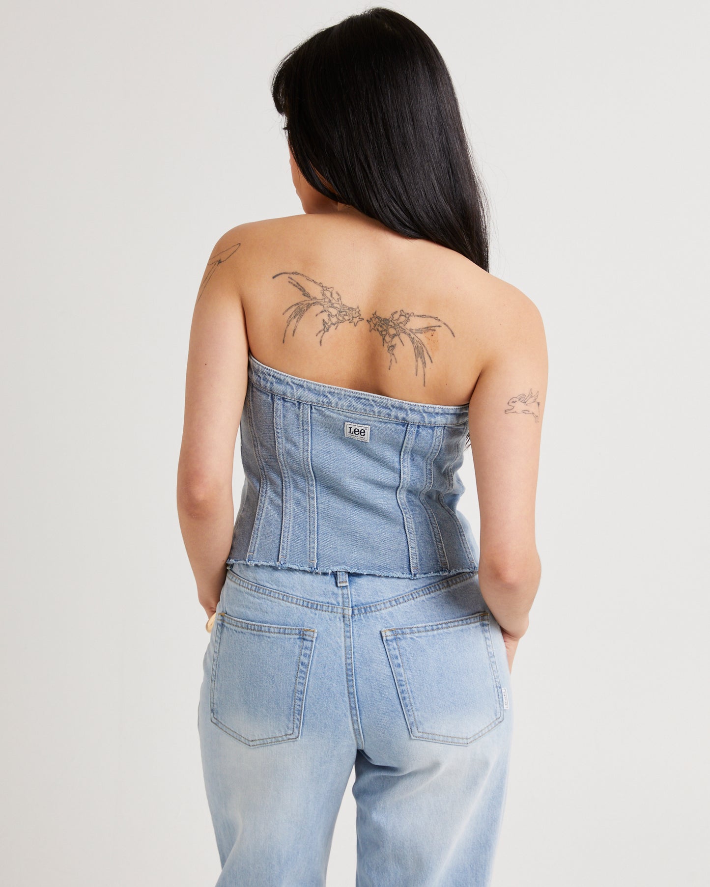 Desire Strapless Bustier Bae Fade