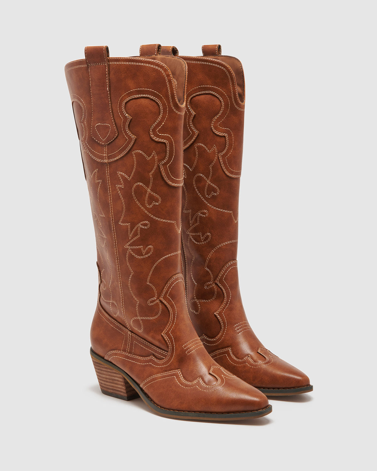 Malvin Western Boots TAN