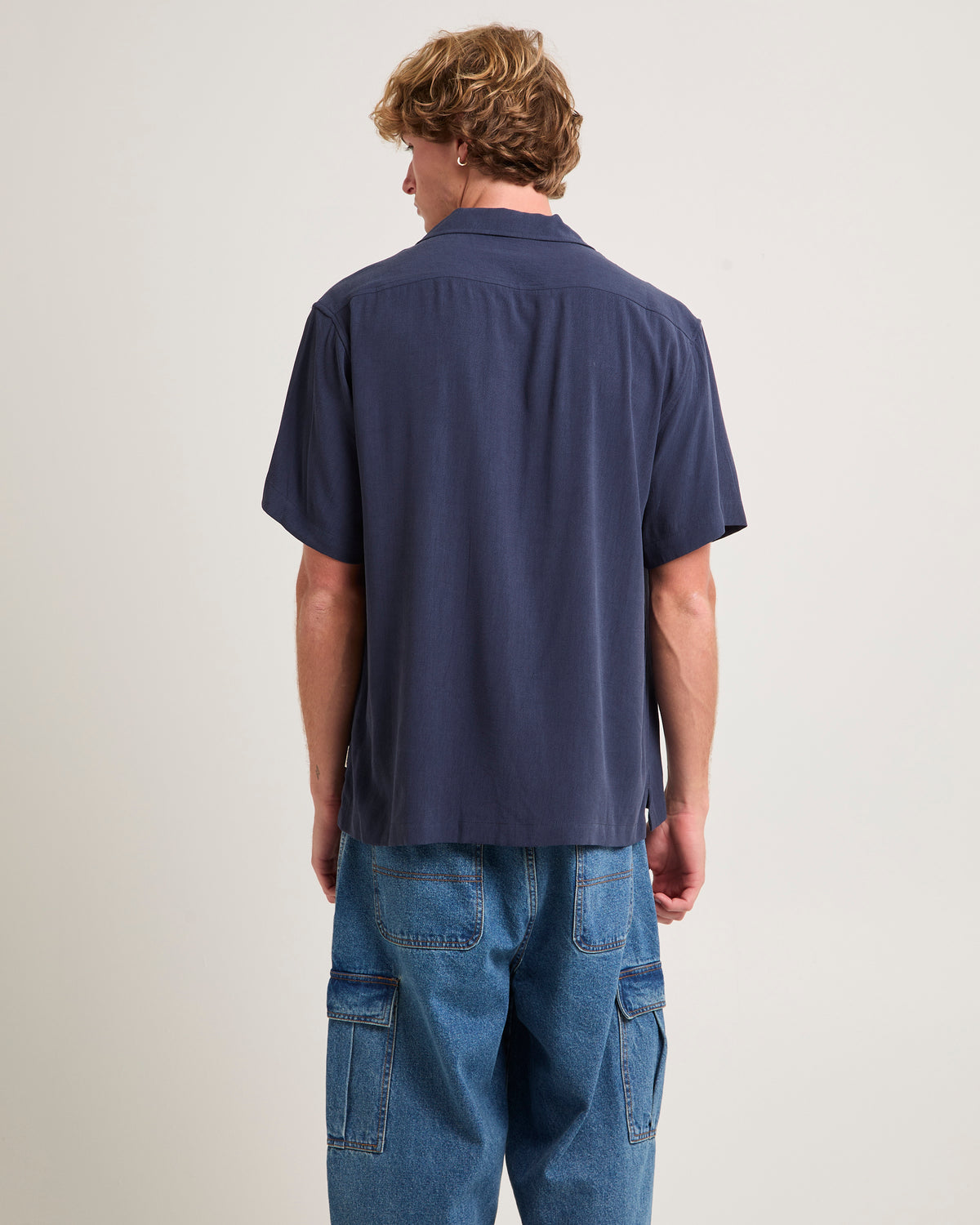 Dion Short Sleeve Resort Shirt DARK NAVY