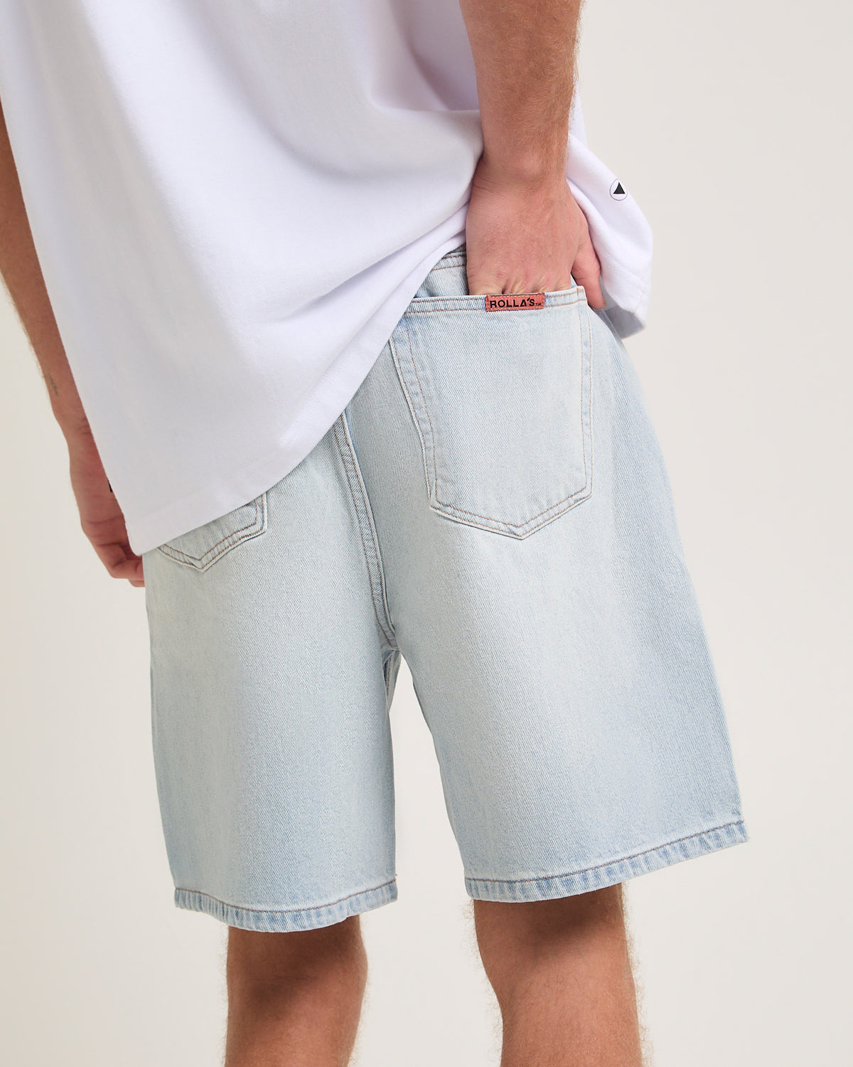 Ezy Denim Shorts Kirra BLEACHED DENIM