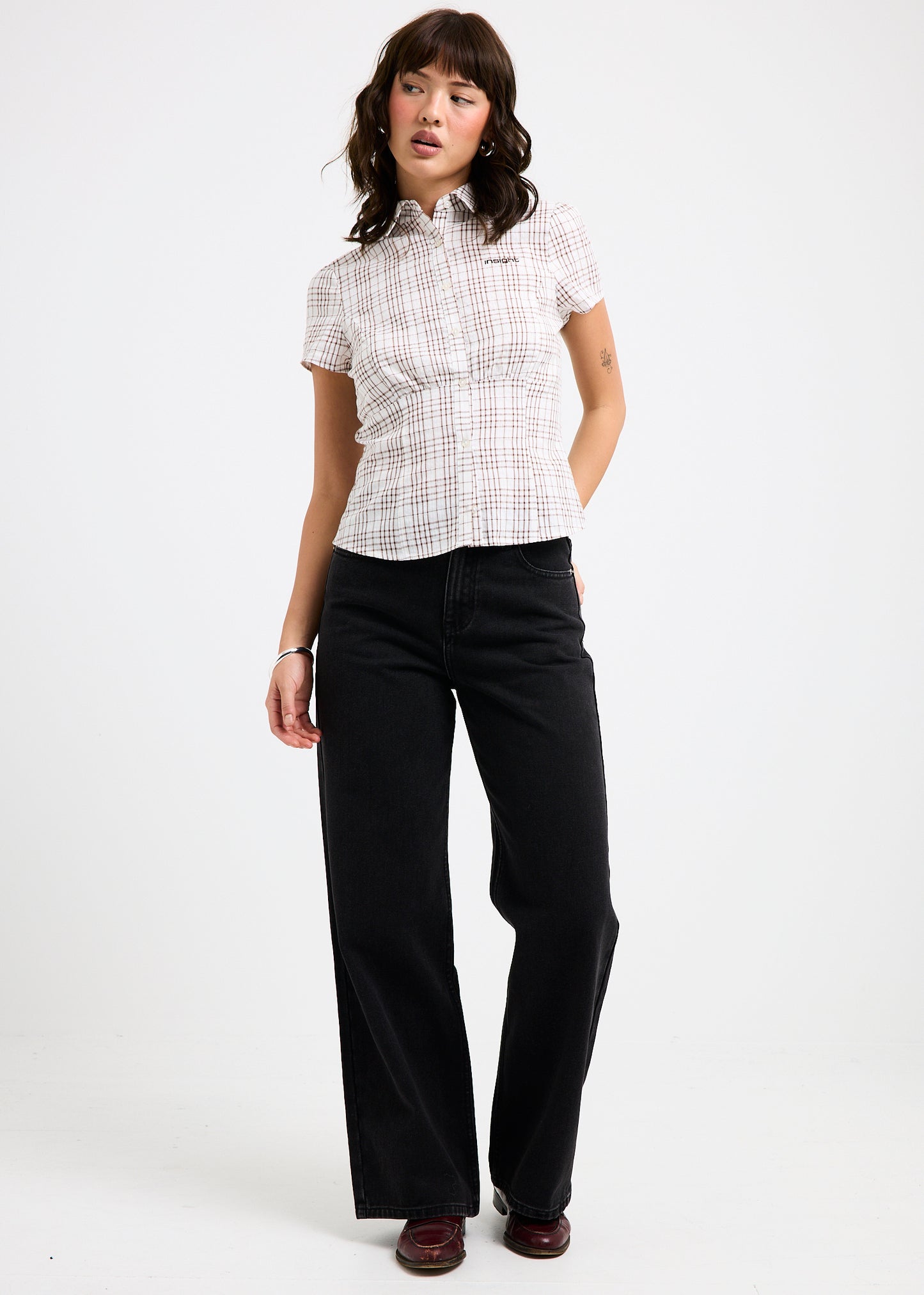 Misty High & Wide Denim Jeans