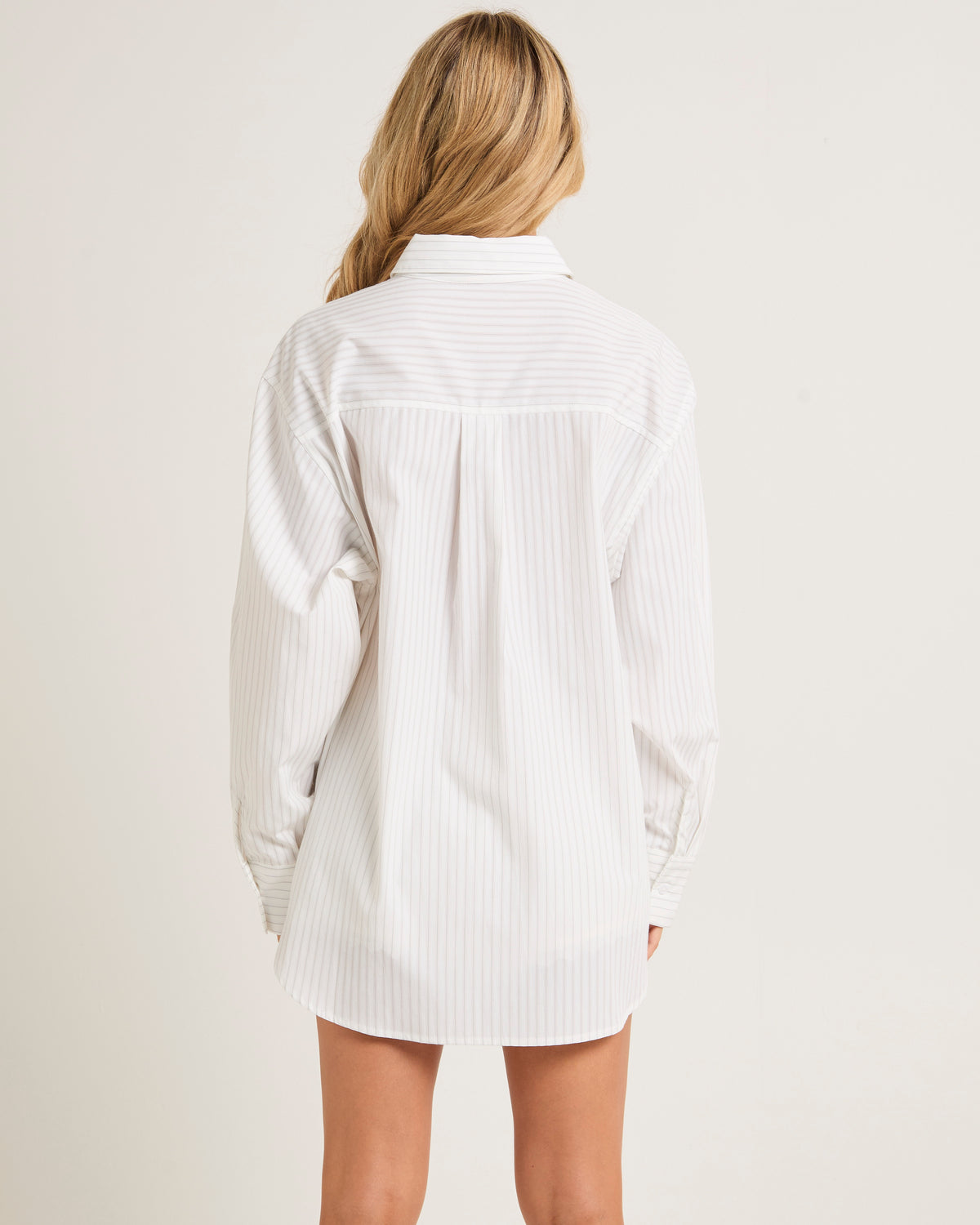 Dylan Stripe Poplin Shirt STRIPE