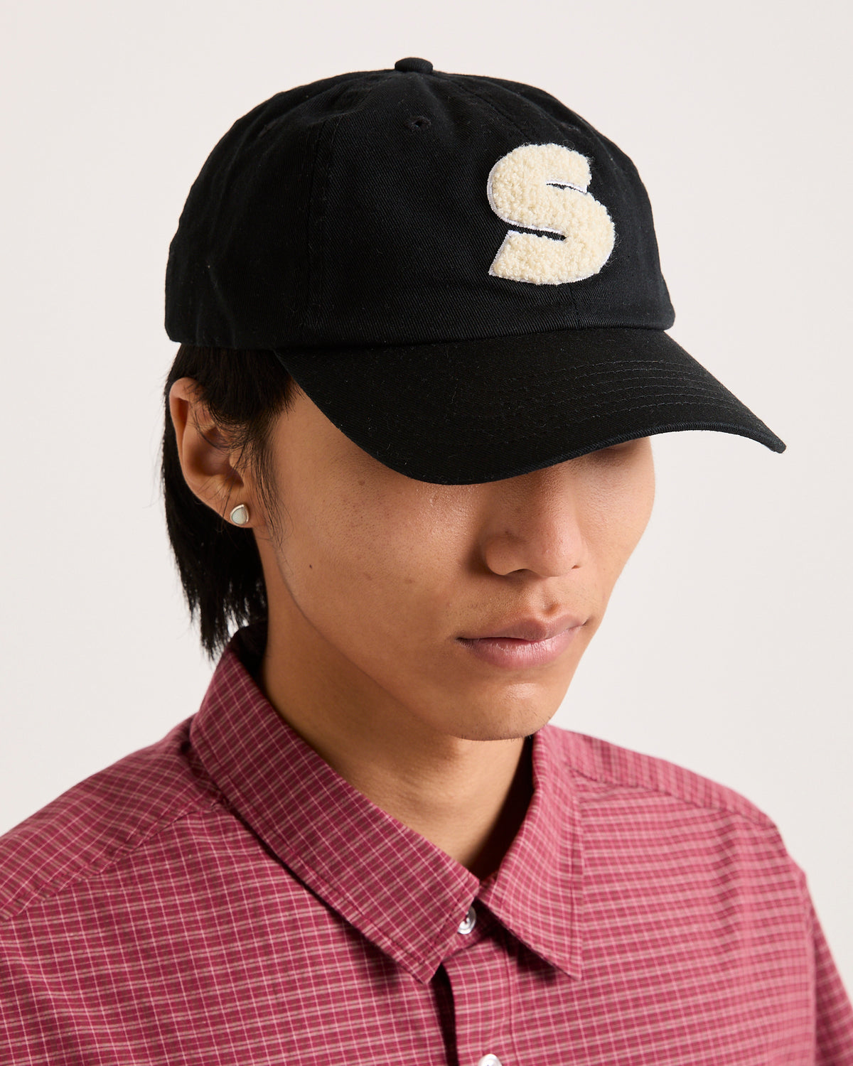 Chenille S Cap BLACK