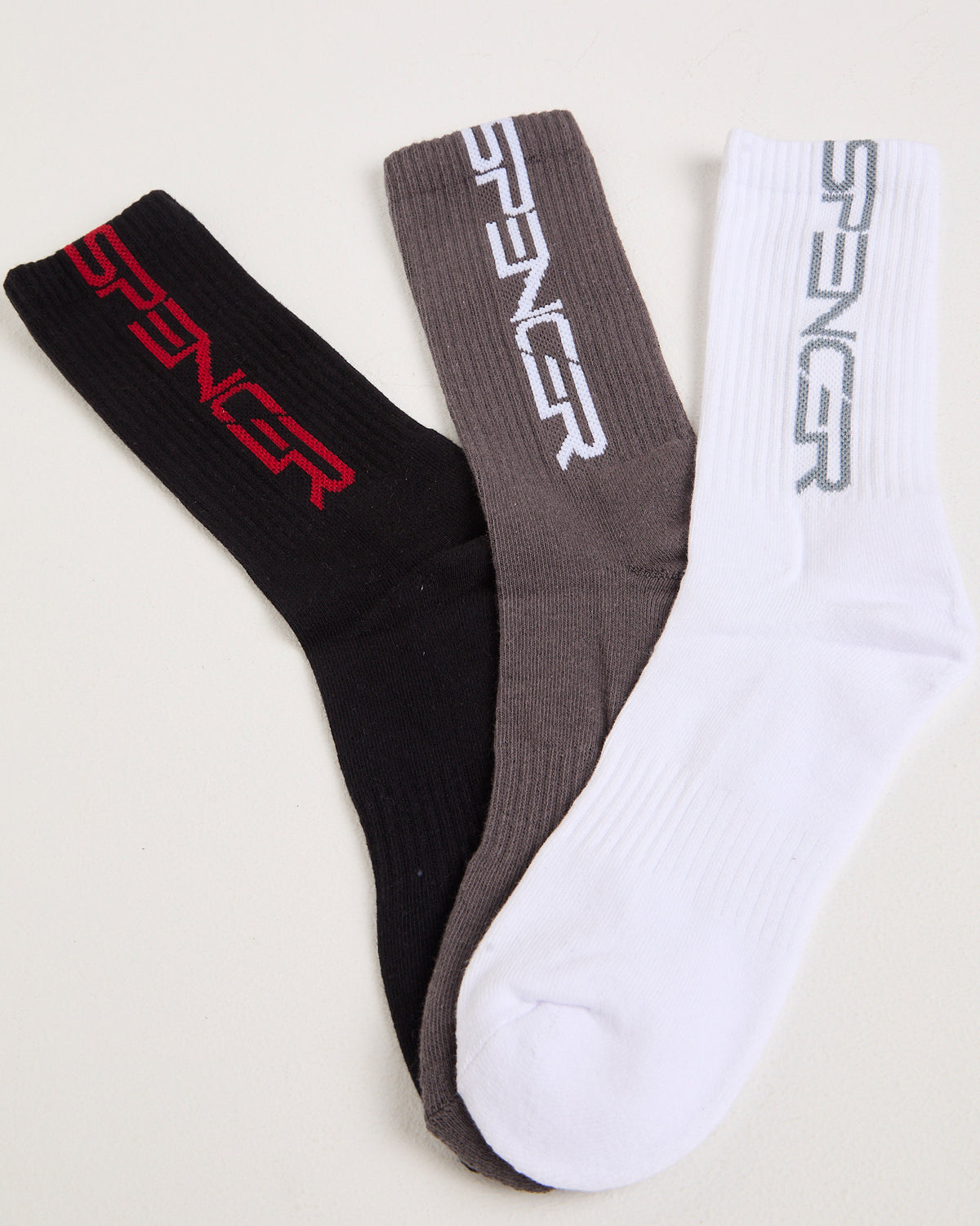 Glitch Y2K 3 Pack Socks ASSORTED
