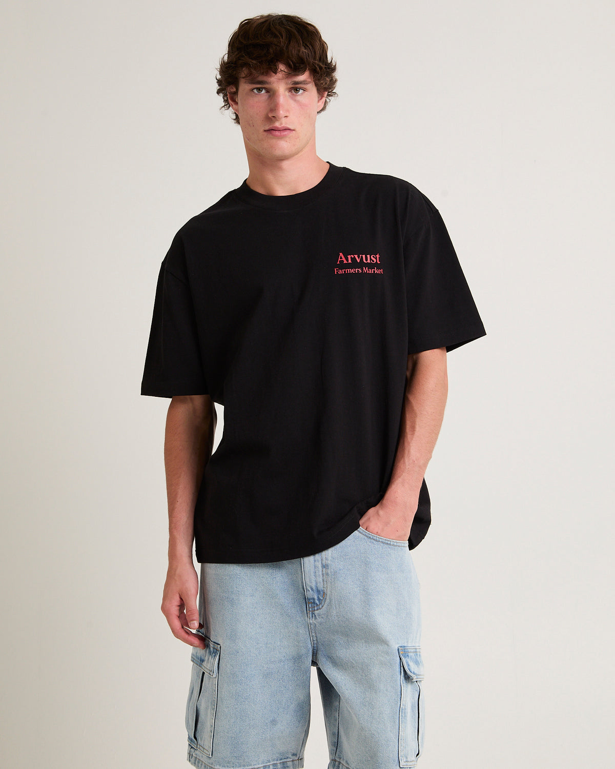 Farmers Market T-Shirt BLACK