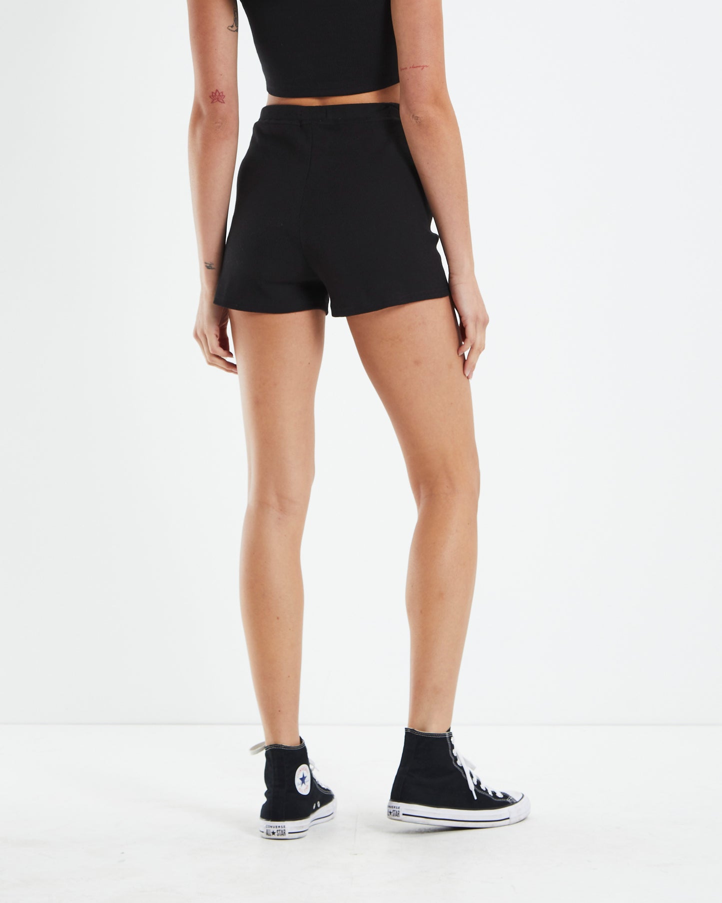 Ribbed Hot Shorts