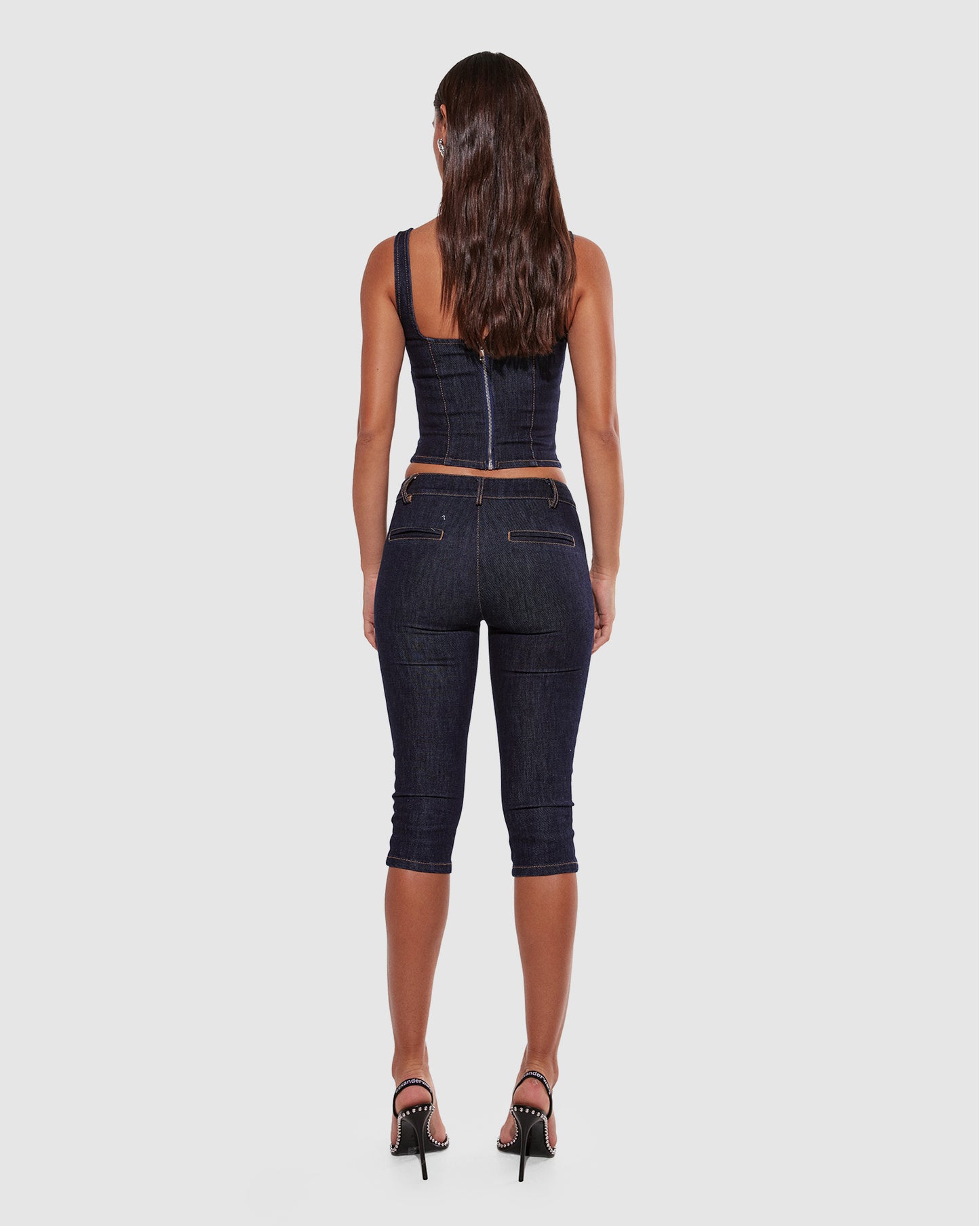 Hannah Denim Top