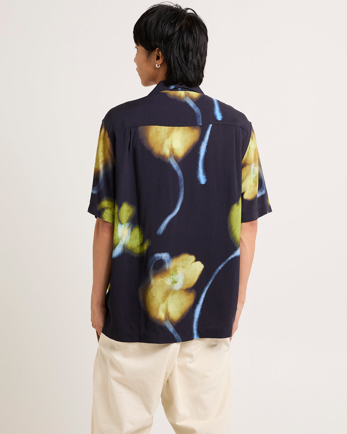 Alma Short Sleeve Resort Shirt NAVY