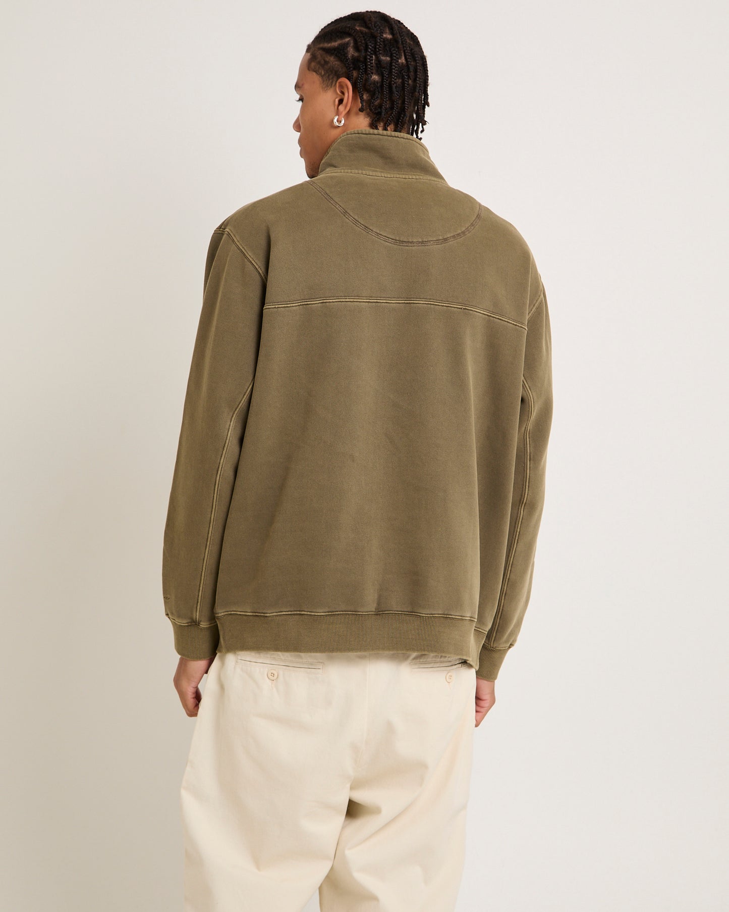 Script 1/4 Zip Fleece Jumper