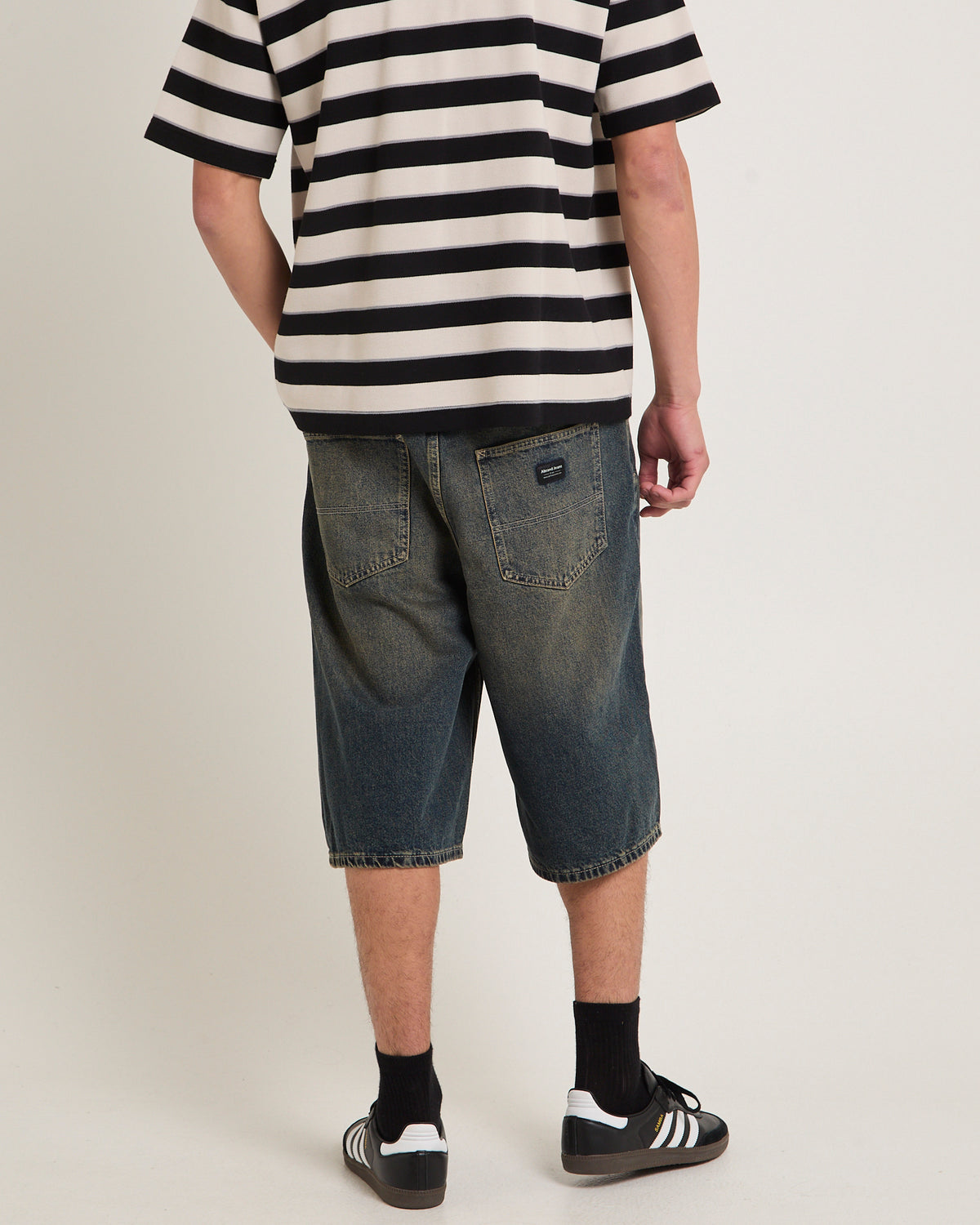 A6 Big Baggy Denim Shorts QUINN WORN