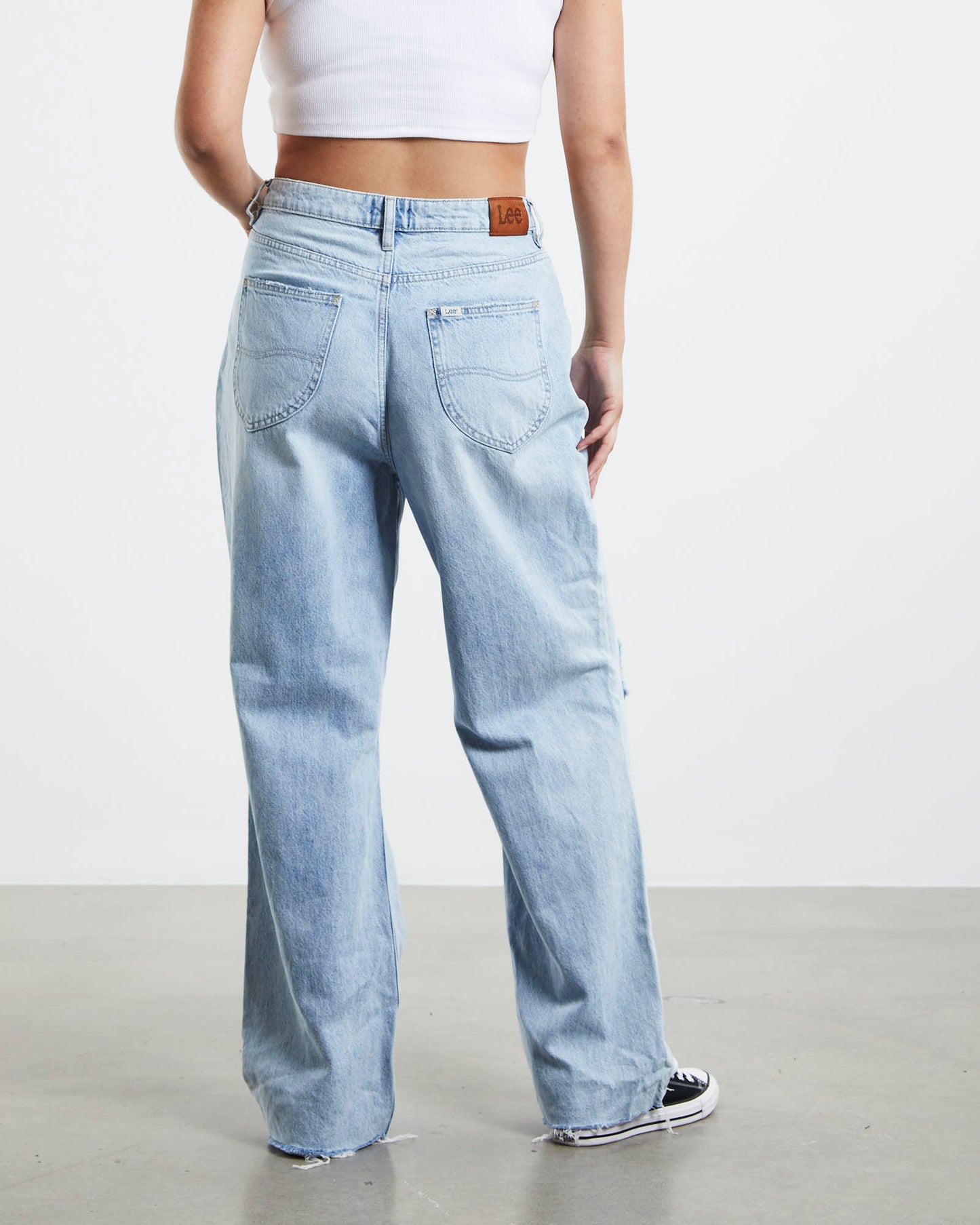 High Baggy Denim Jeans