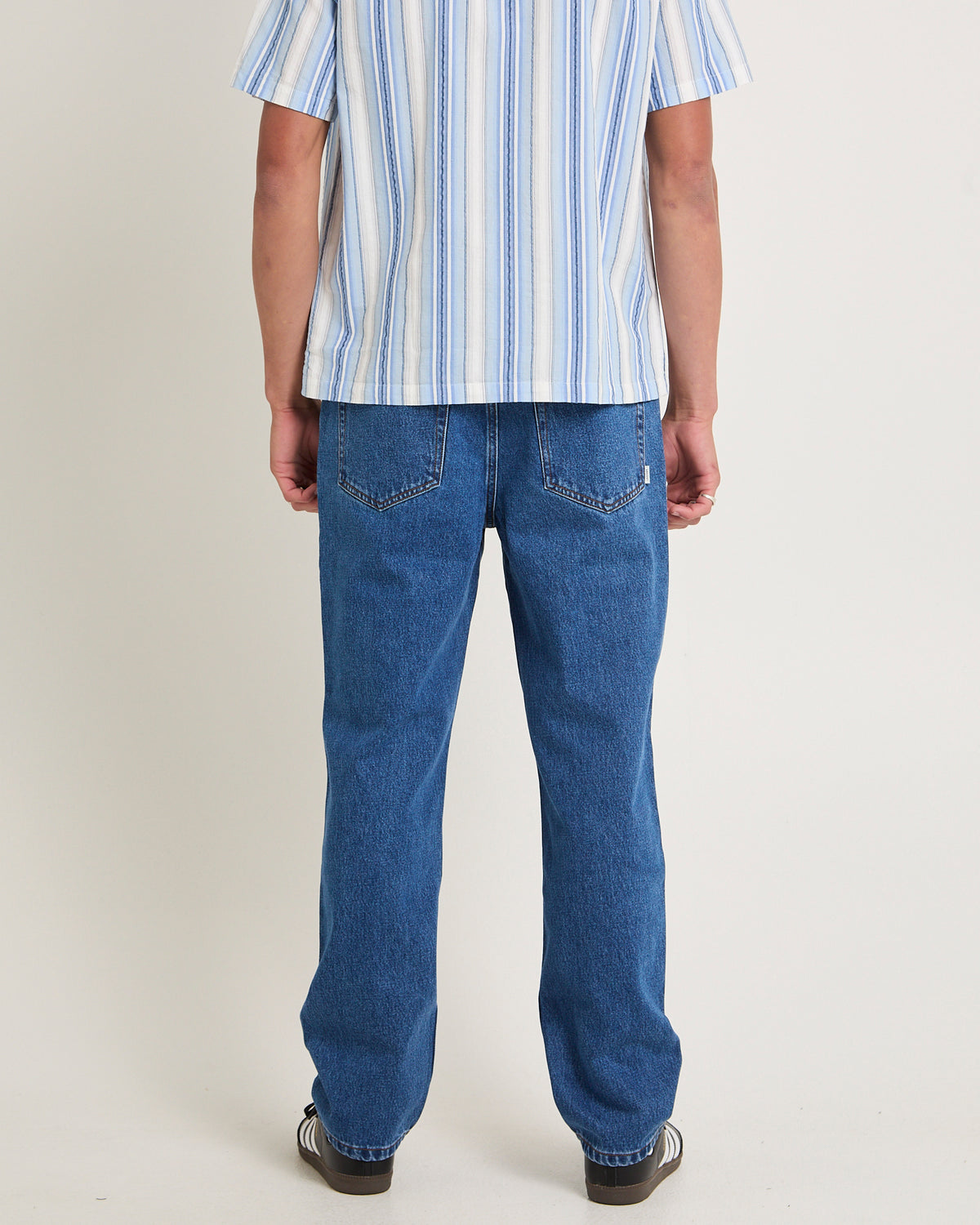 Reunion Straight Leg Denim Jeans CAPRI INDIGO
