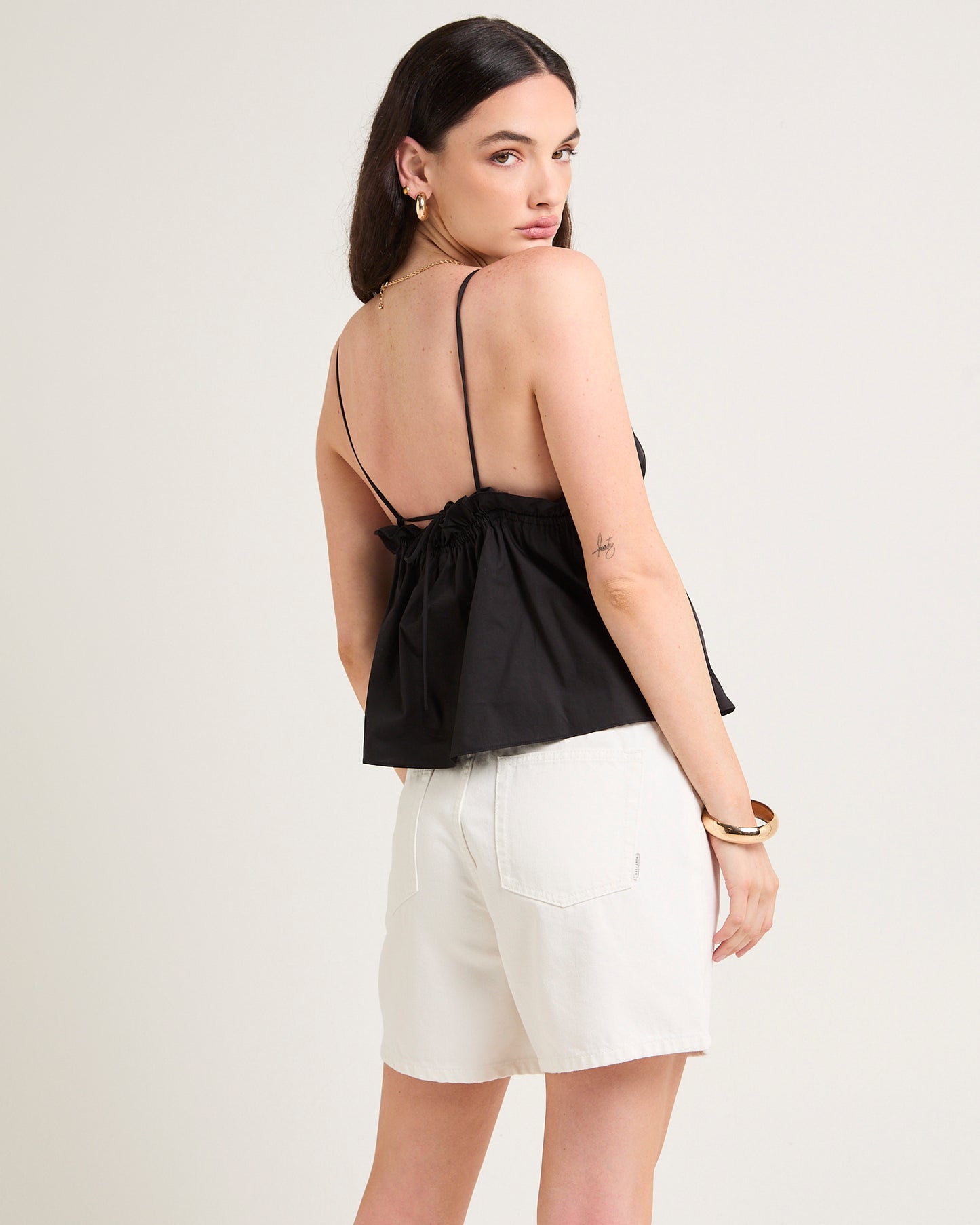 Gia Poplin Frill Cami