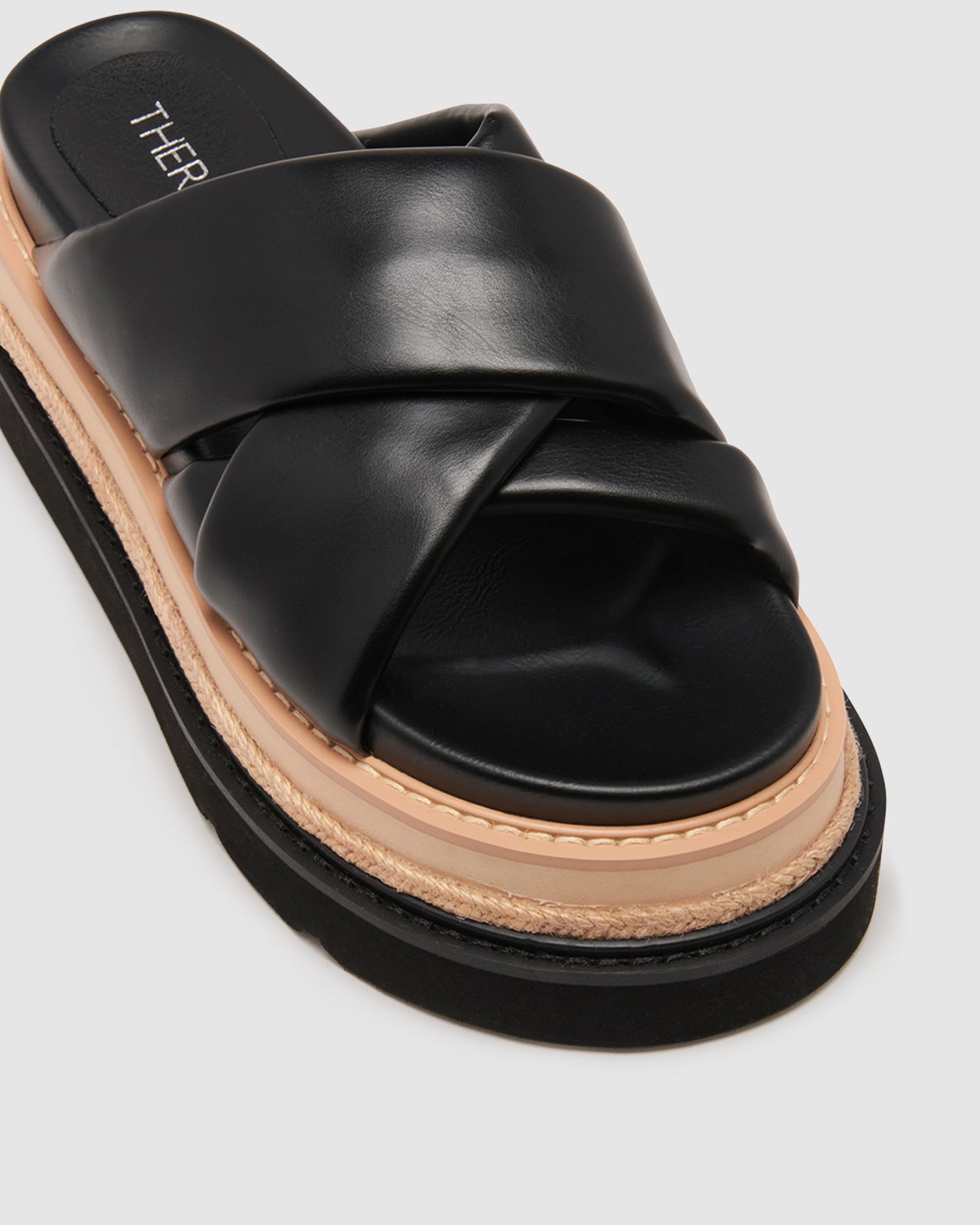 Zella Platform Sandals Black