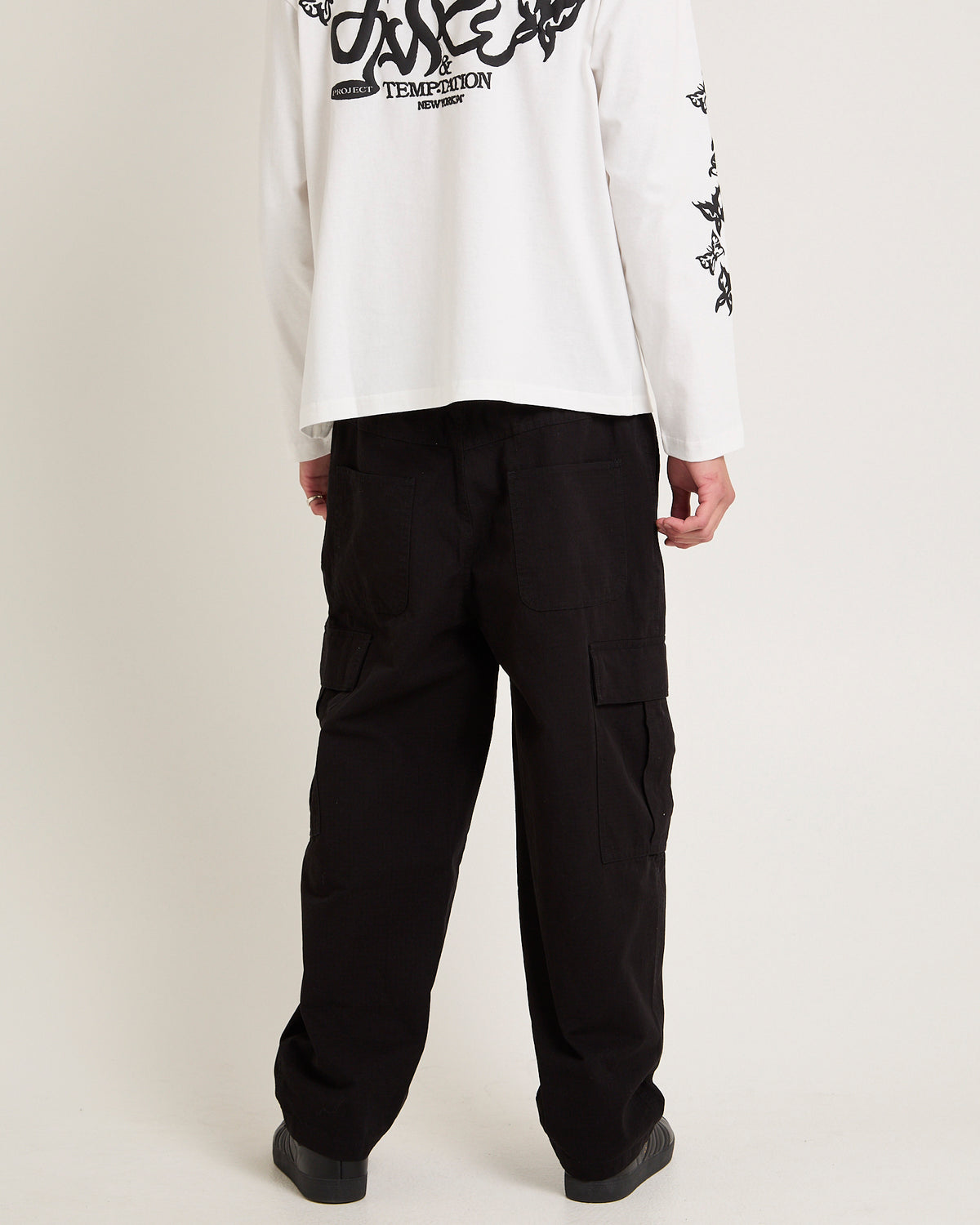 Skate Cargo Pants BLACK