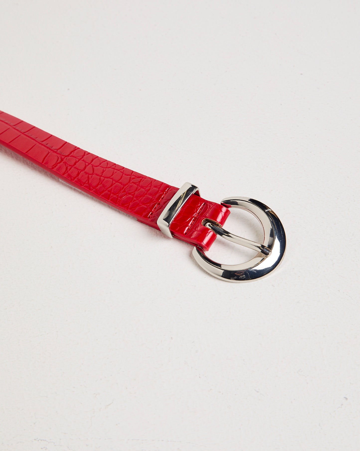 Red Croc Belt