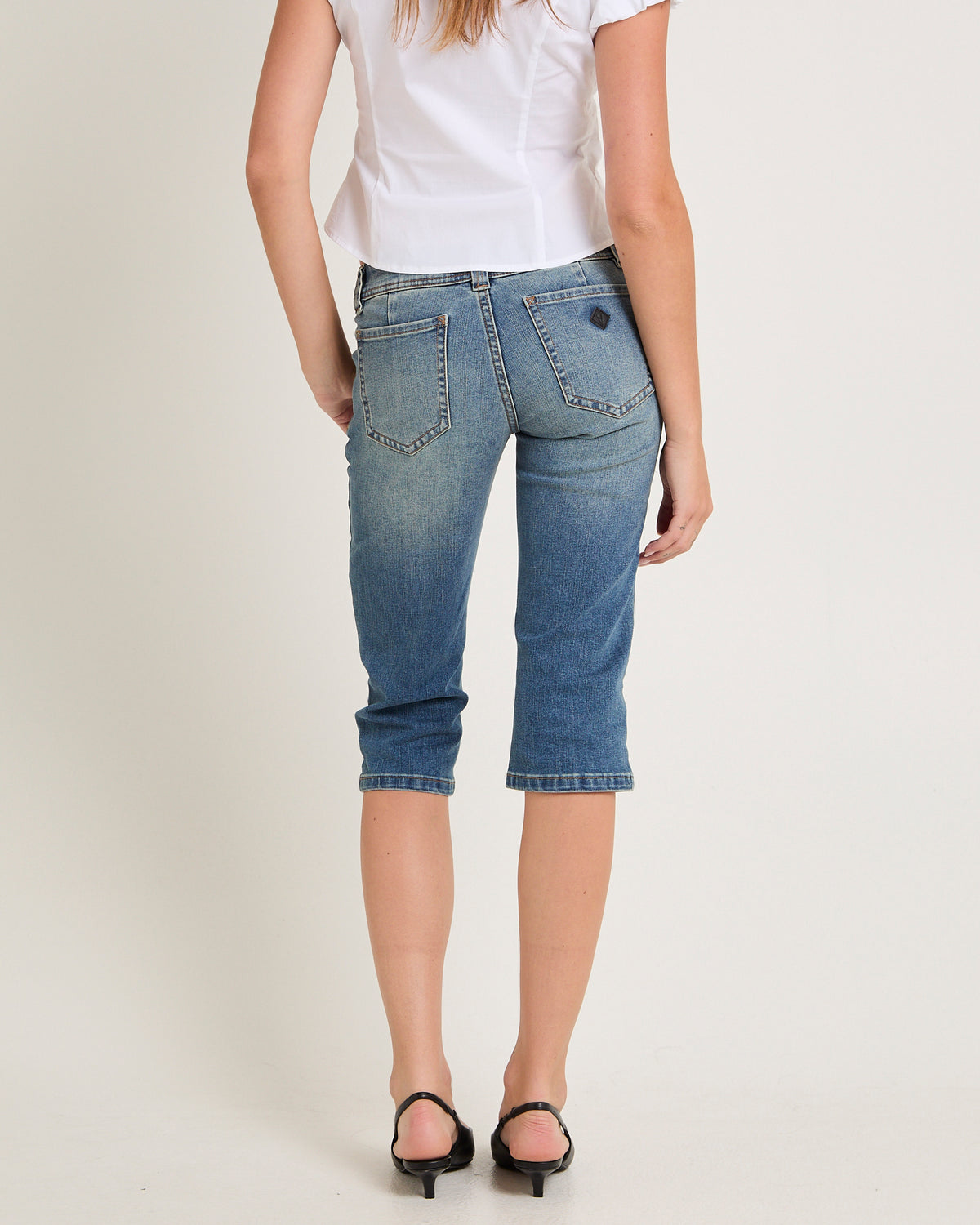 00 Low Capri Pants Petra MID VINTAGE INDIGO