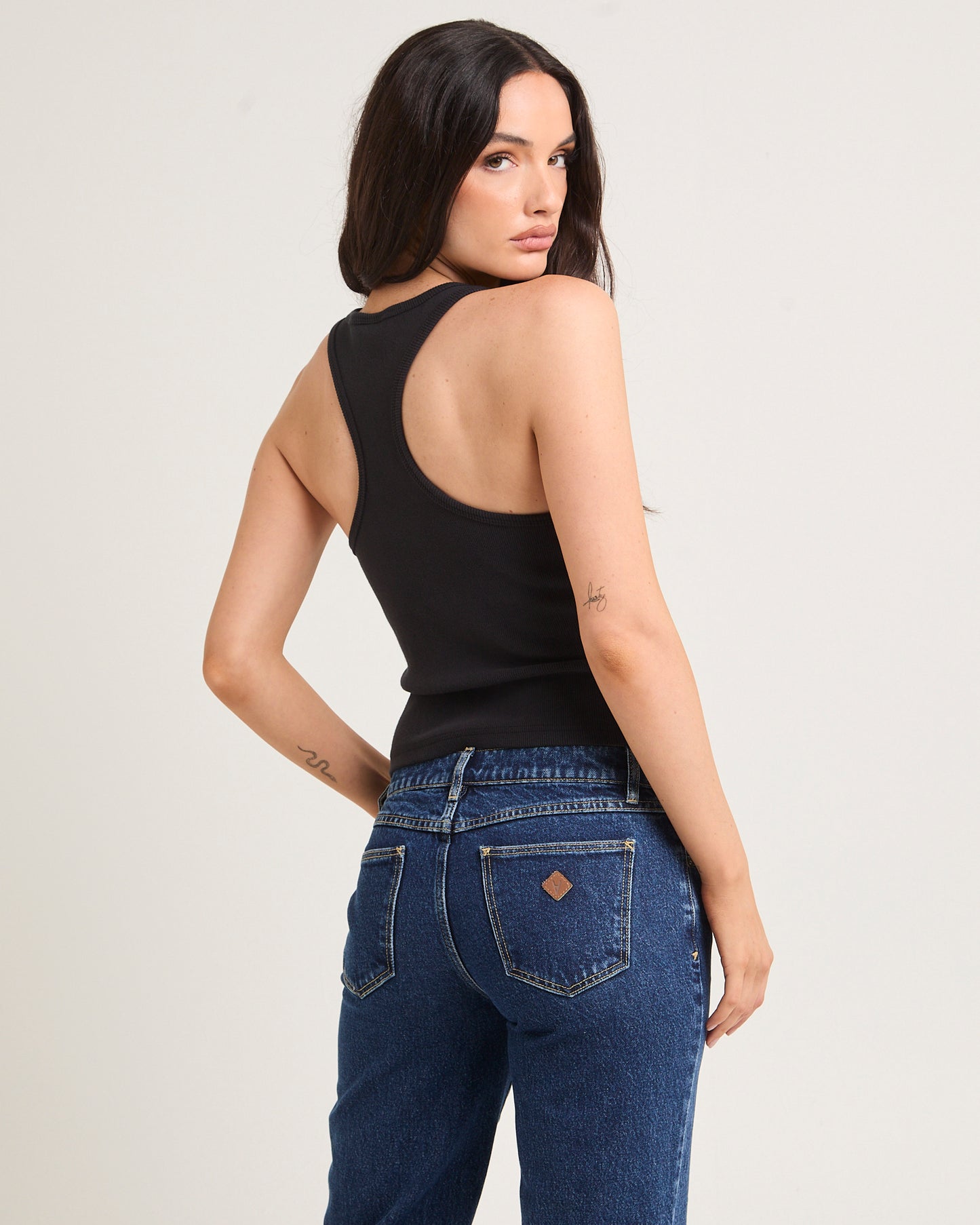 Addison Racer Top