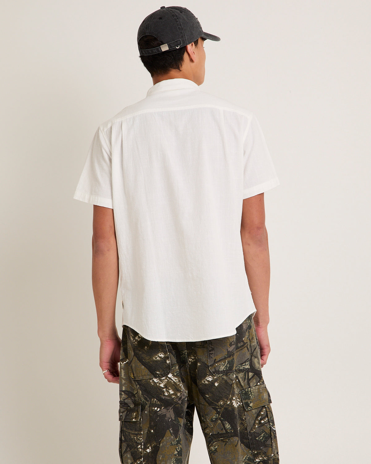 Louie Short Sleeve Shirt WHITE